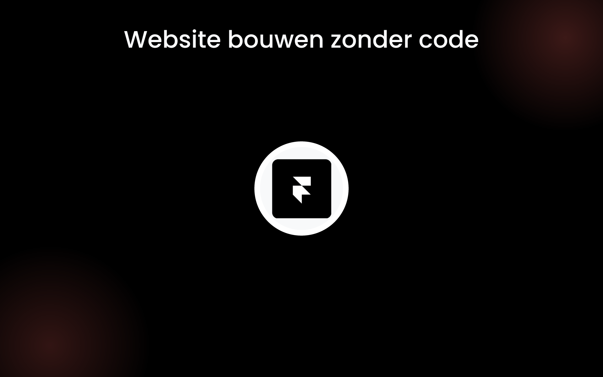 Website bouwen zonder code tools Website bouwen zonder code tools