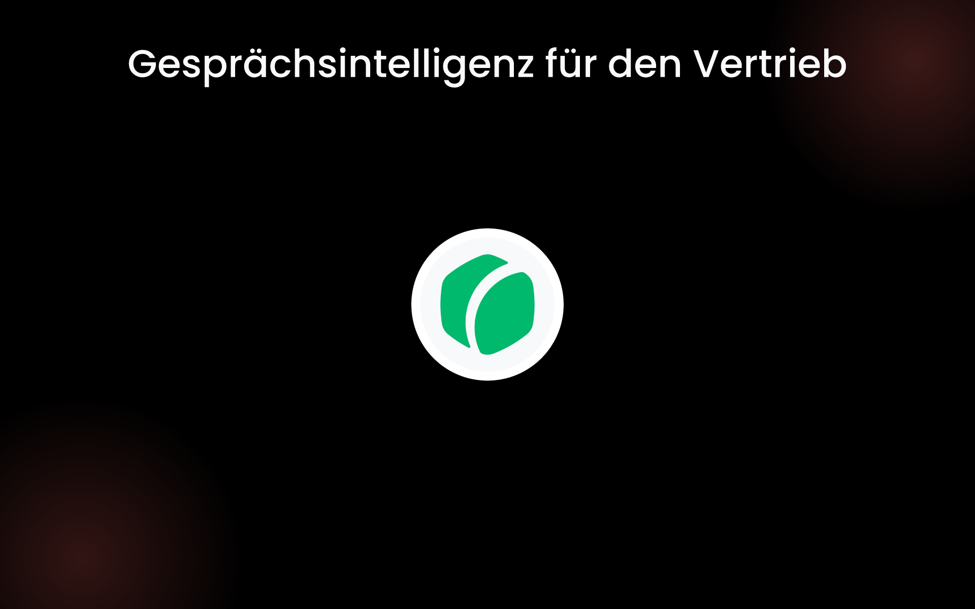 Gesprächsintelligenz für den Vertrieb tools Gesprächsintelligenz für den Vertrieb tools
