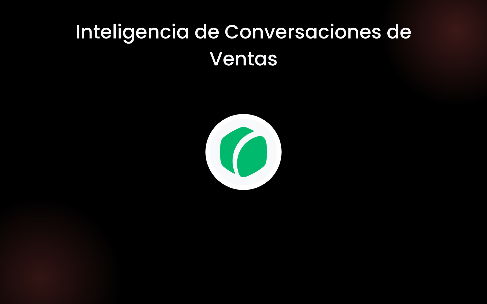 Inteligencia de Conversaciones de Ventas tools Inteligencia de Conversaciones de Ventas tools