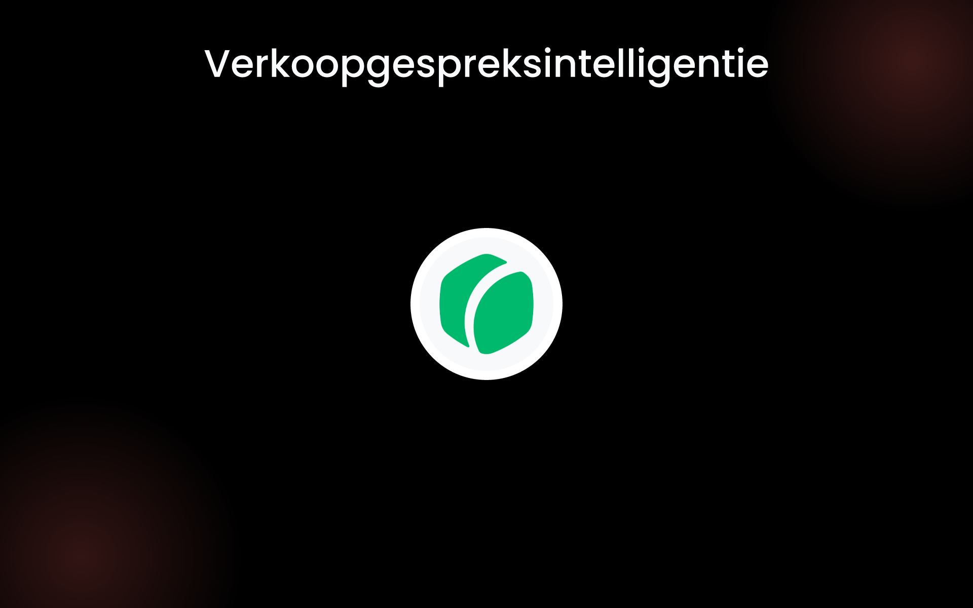 Verkoopgespreksintelligentie tools Verkoopgespreksintelligentie tools
