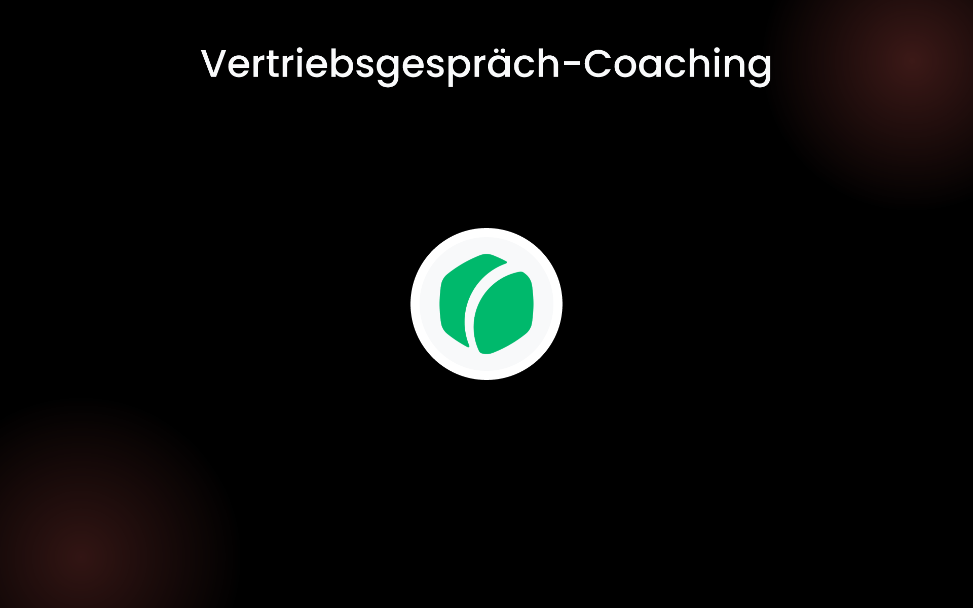Vertriebsgespräch-Coaching tools