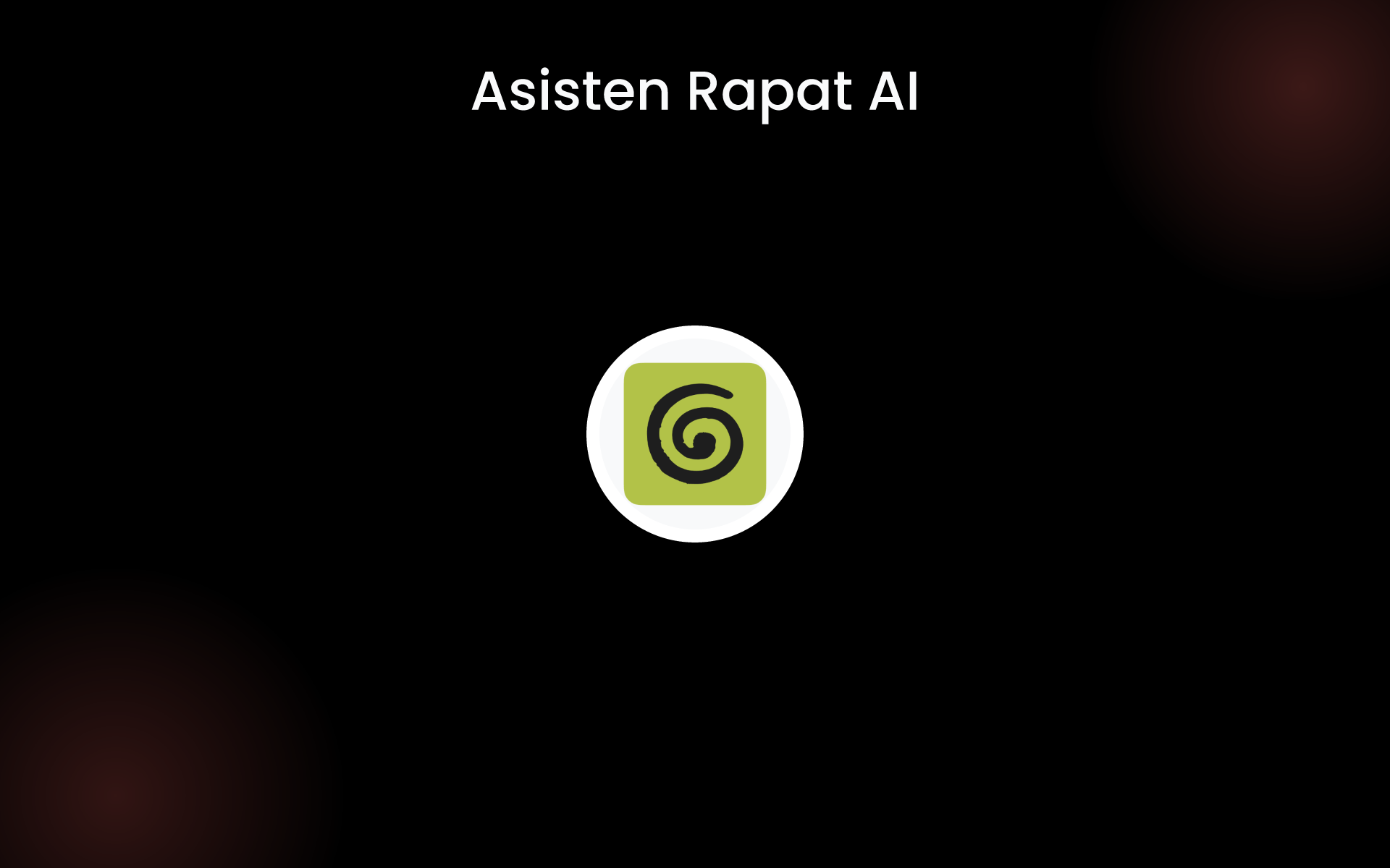 Asisten Rapat AI tools