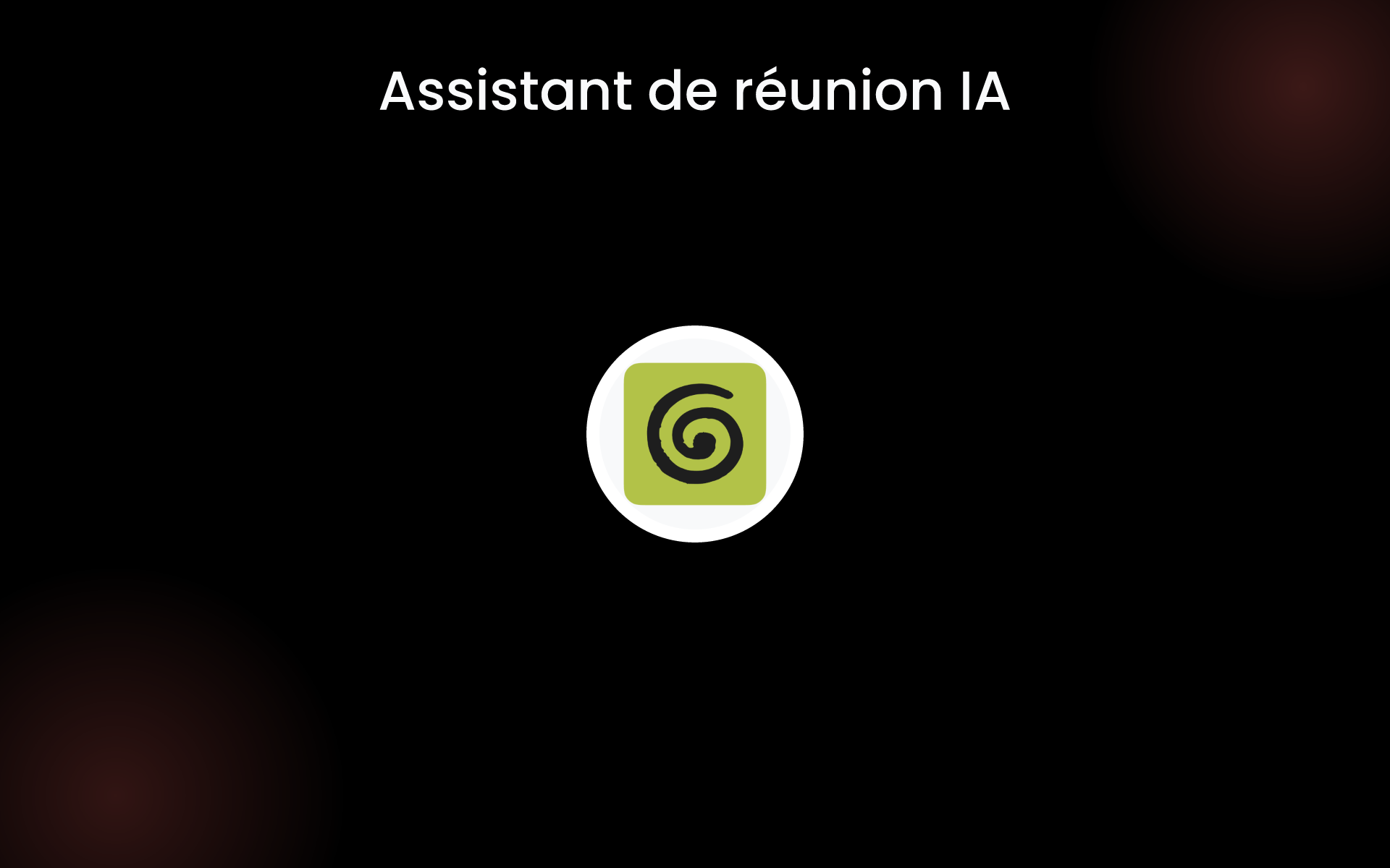 Assistant de réunion IA tools