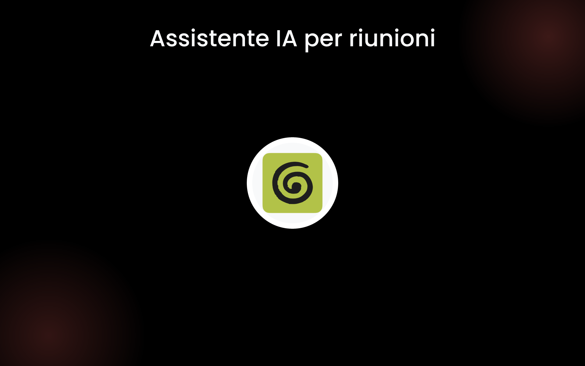 Assistente IA per riunioni tools Assistente IA per riunioni tools