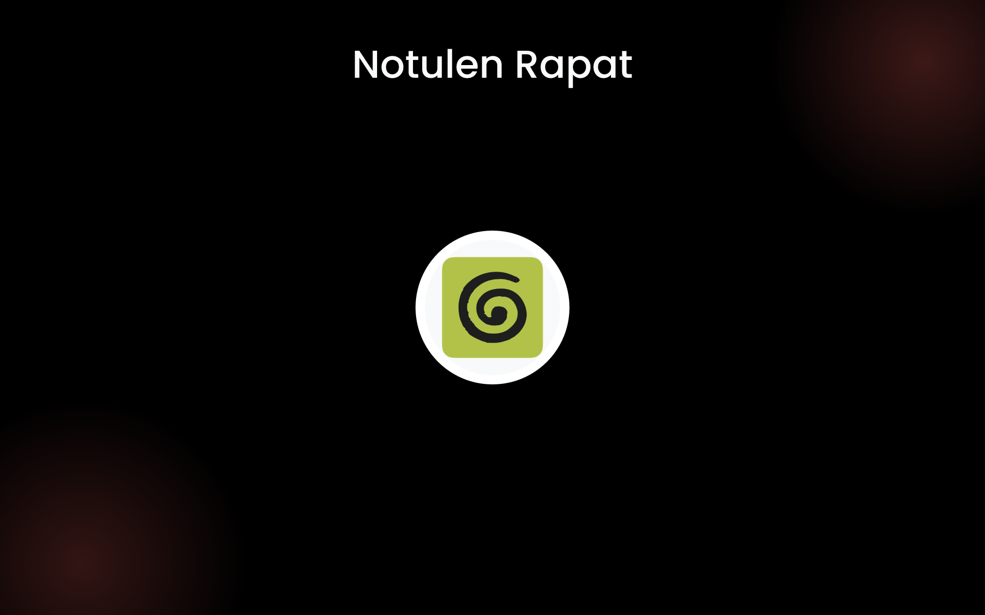 Notulen Rapat tools