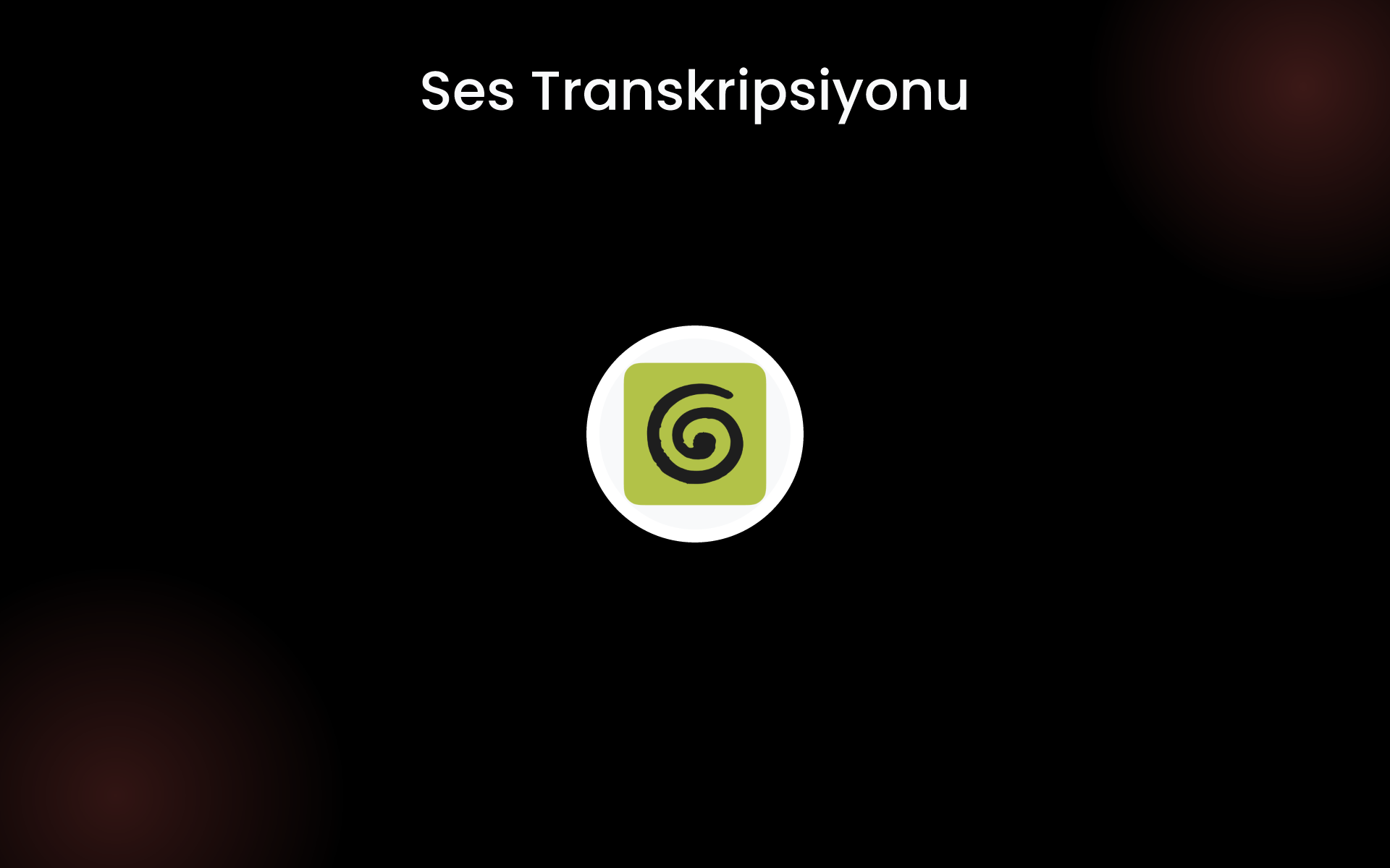Ses Transkripsiyonu tools