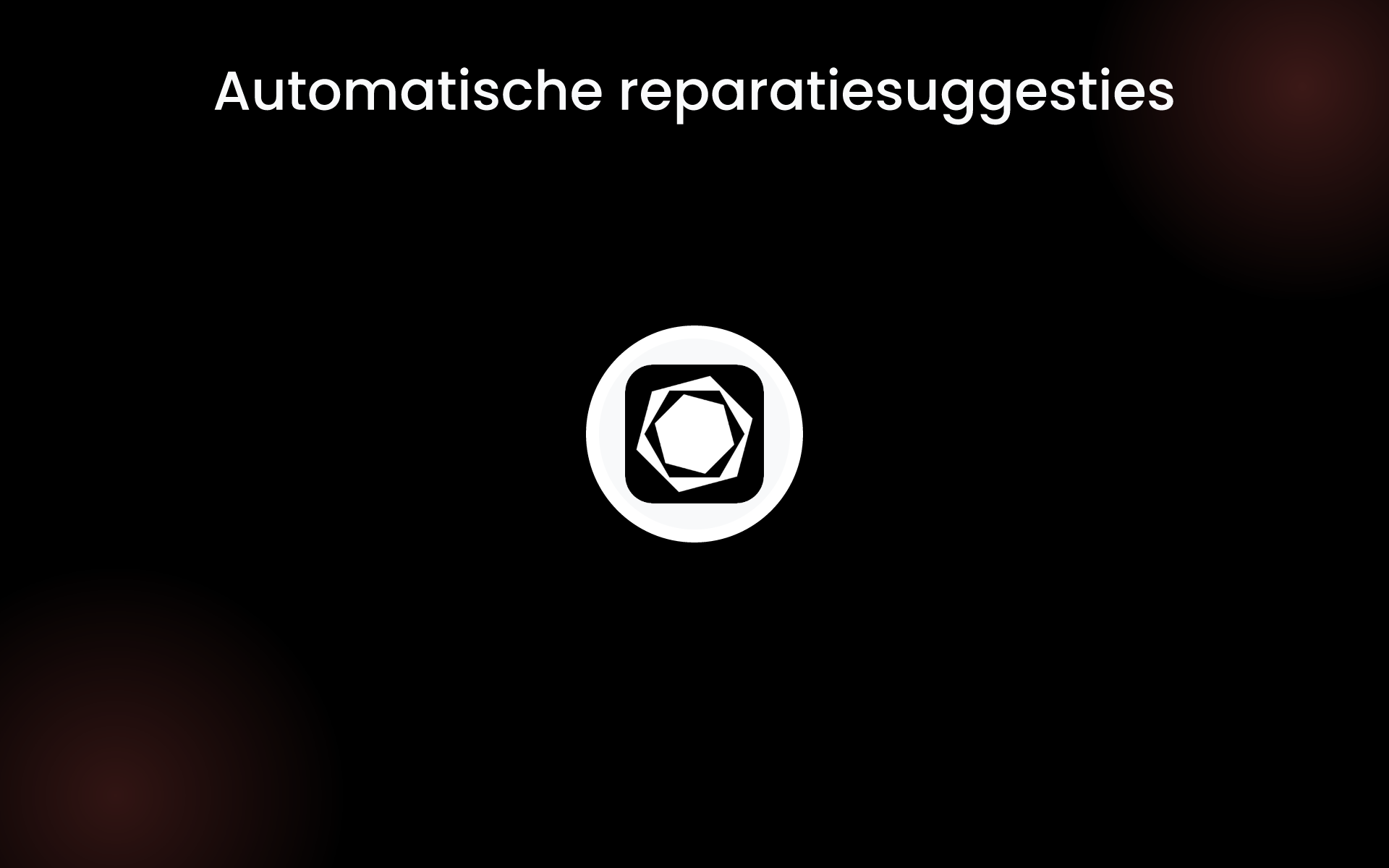 Automatische reparatiesuggesties tools