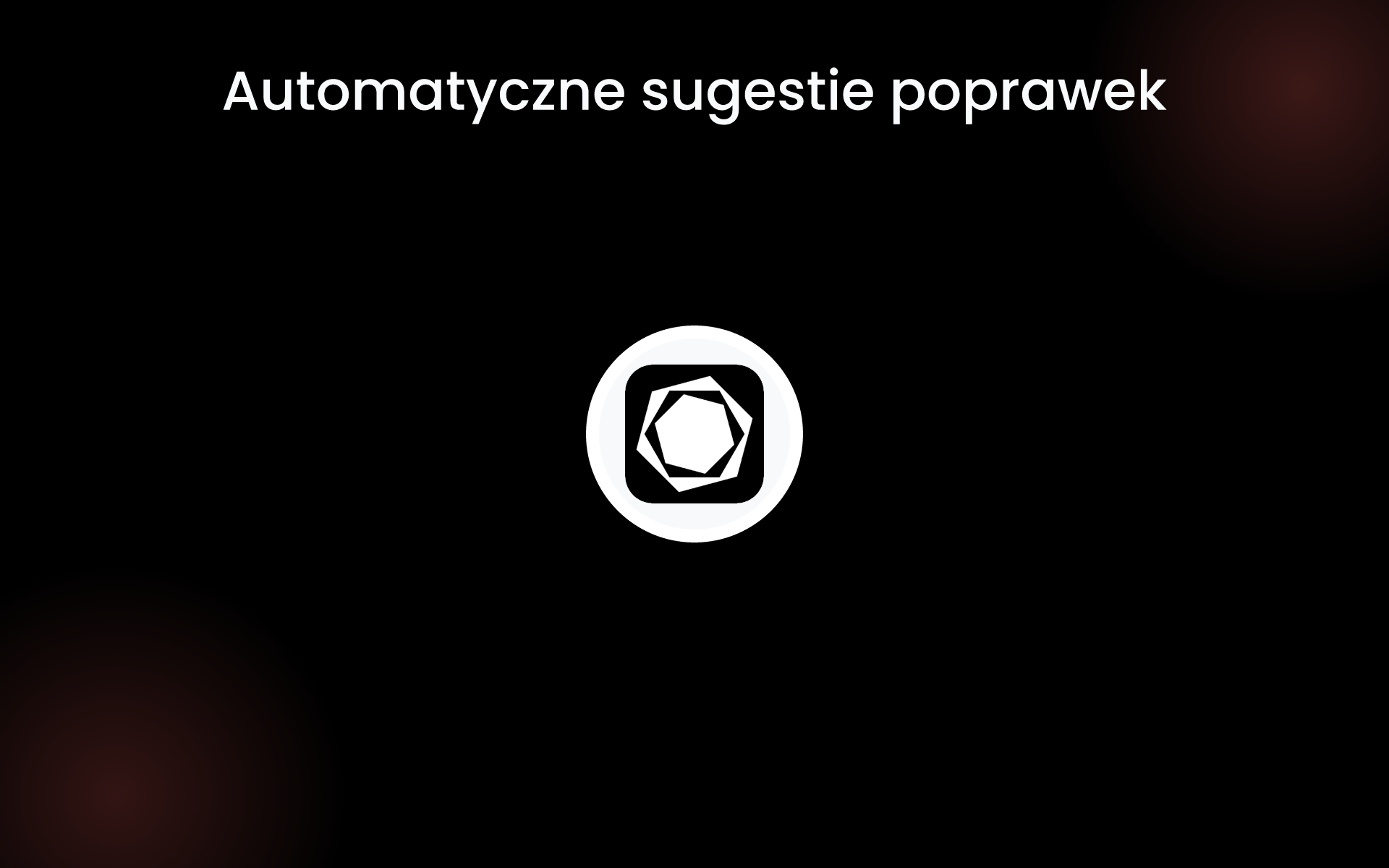 Automatyczne sugestie poprawek tools