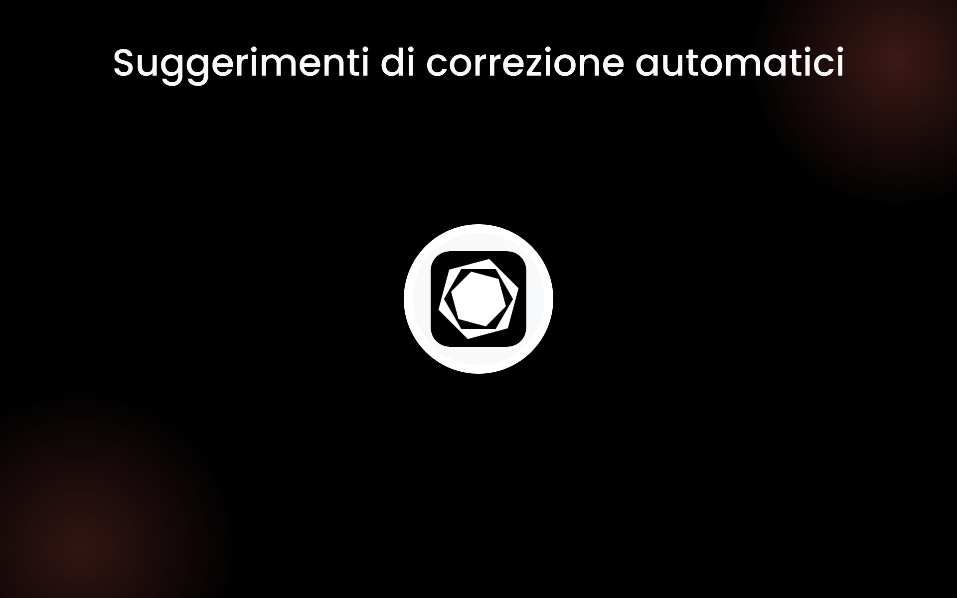 Suggerimenti di correzione automatici tools