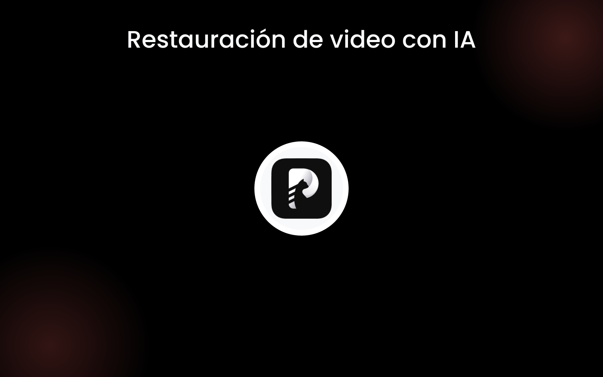 Restauración de video con IA tools