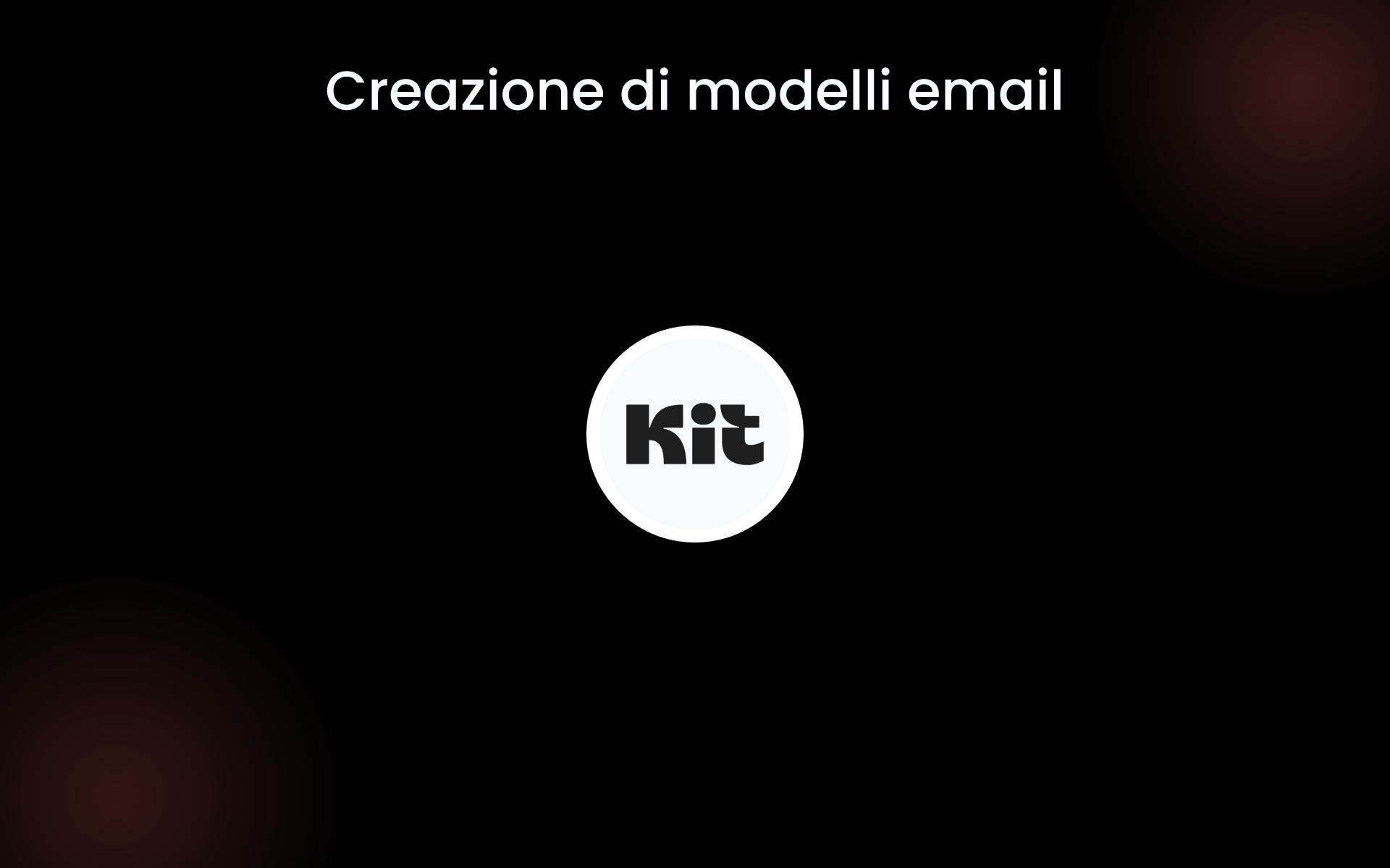 Creazione di modelli email tools Creazione di modelli email tools