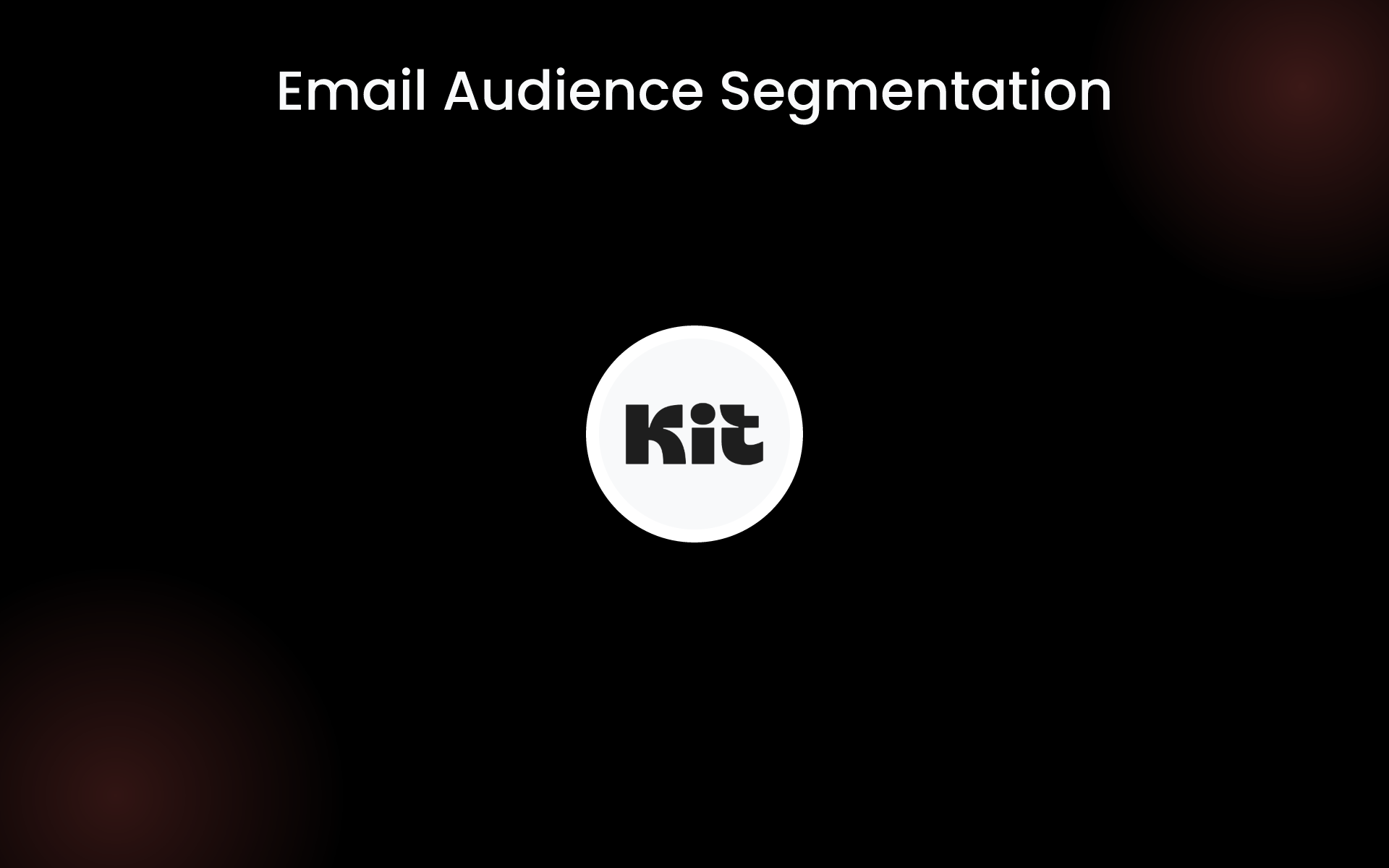 Email Audience Segmentation tools Email Audience Segmentation tools