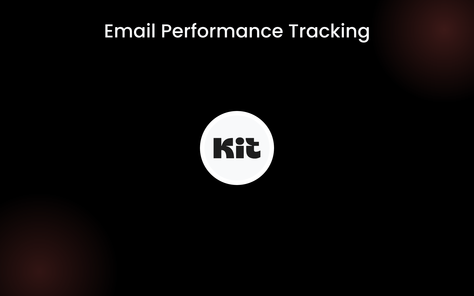 Email Performance Tracking tools