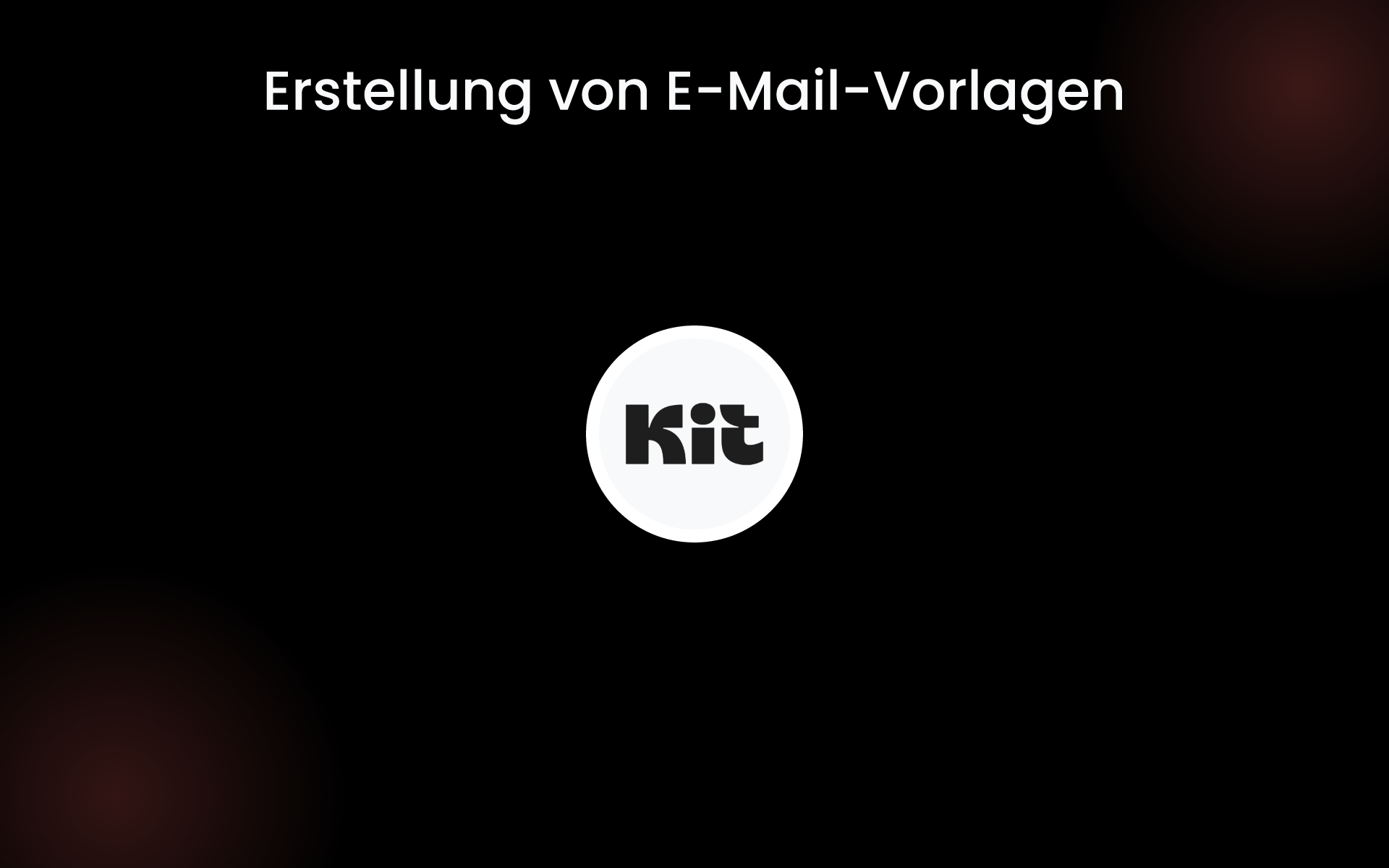 Erstellung von E-Mail-Vorlagen tools