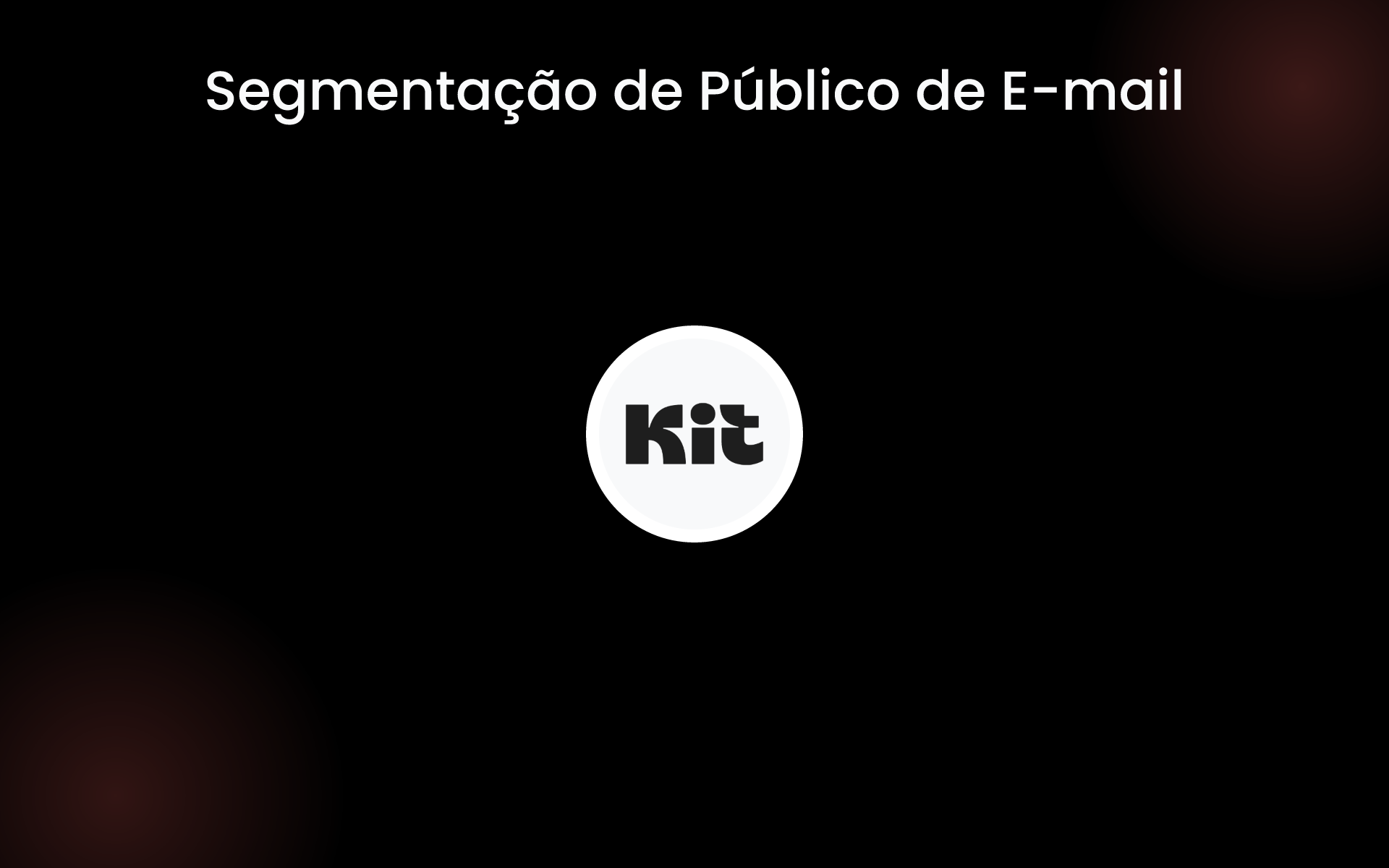 Segmentação de Público de E-mail tools