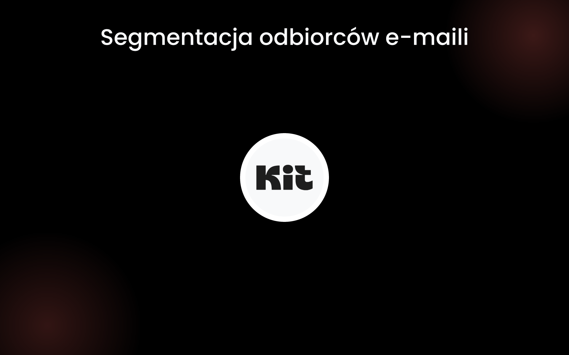Segmentacja odbiorców e-maili tools Segmentacja odbiorców e-maili tools