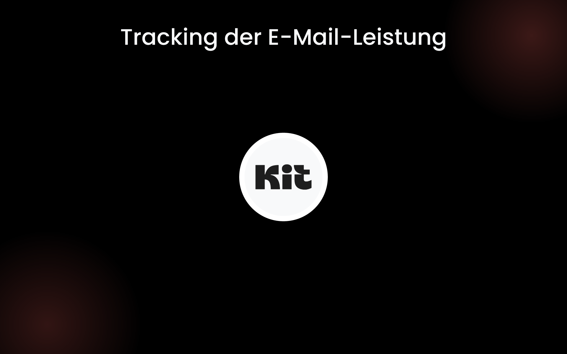 Tracking der E-Mail-Leistung tools