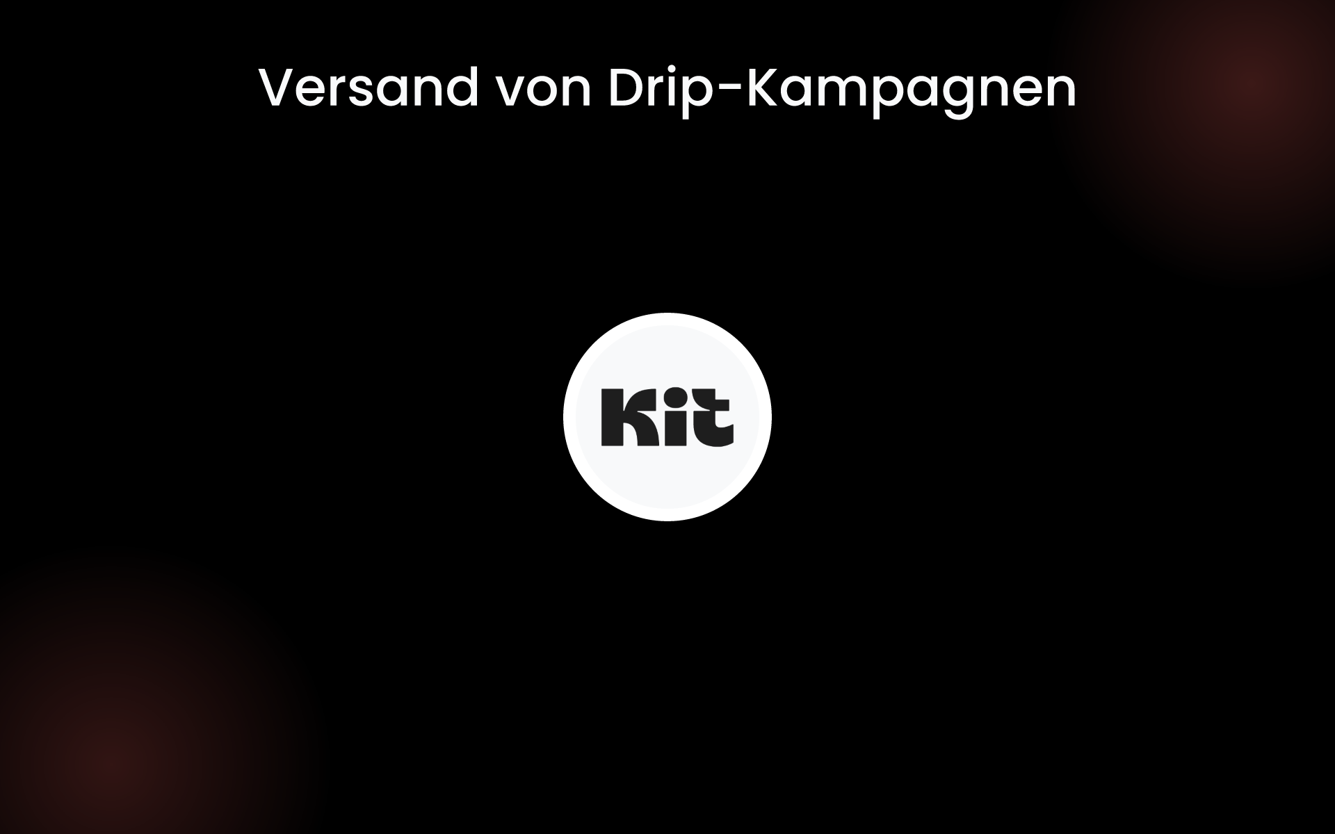 Versand von Drip-Kampagnen tools