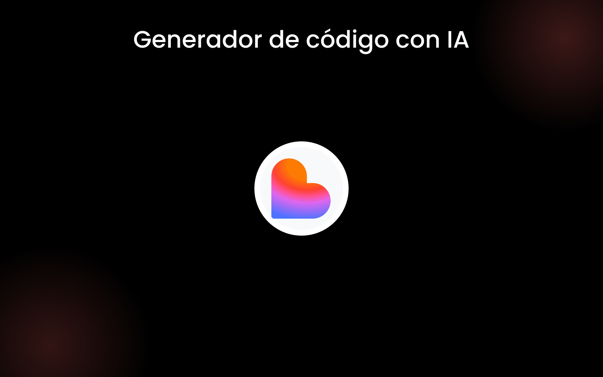 Generador de código con IA tools Generador de código con IA tools