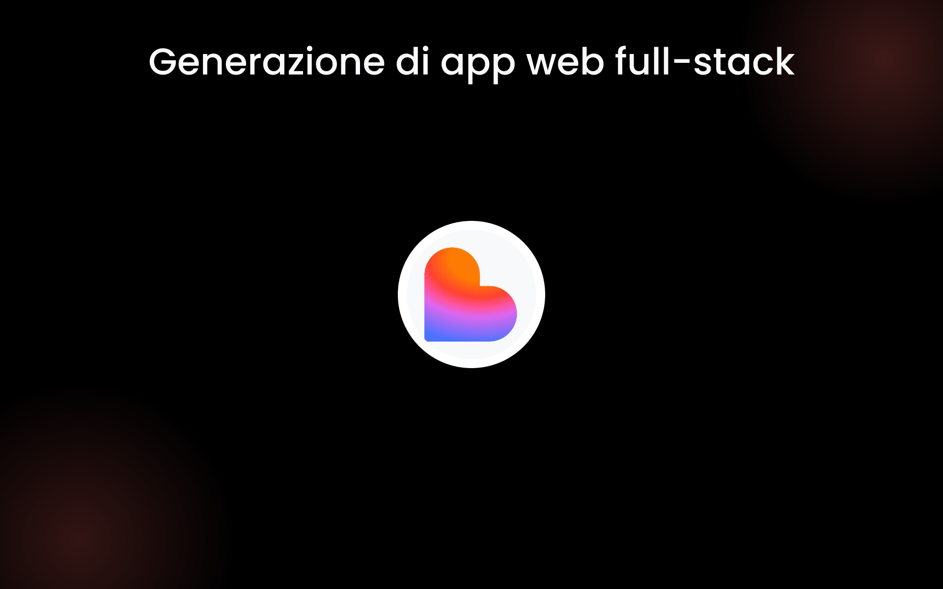 Generazione di app web full-stack tools Generazione di app web full-stack tools