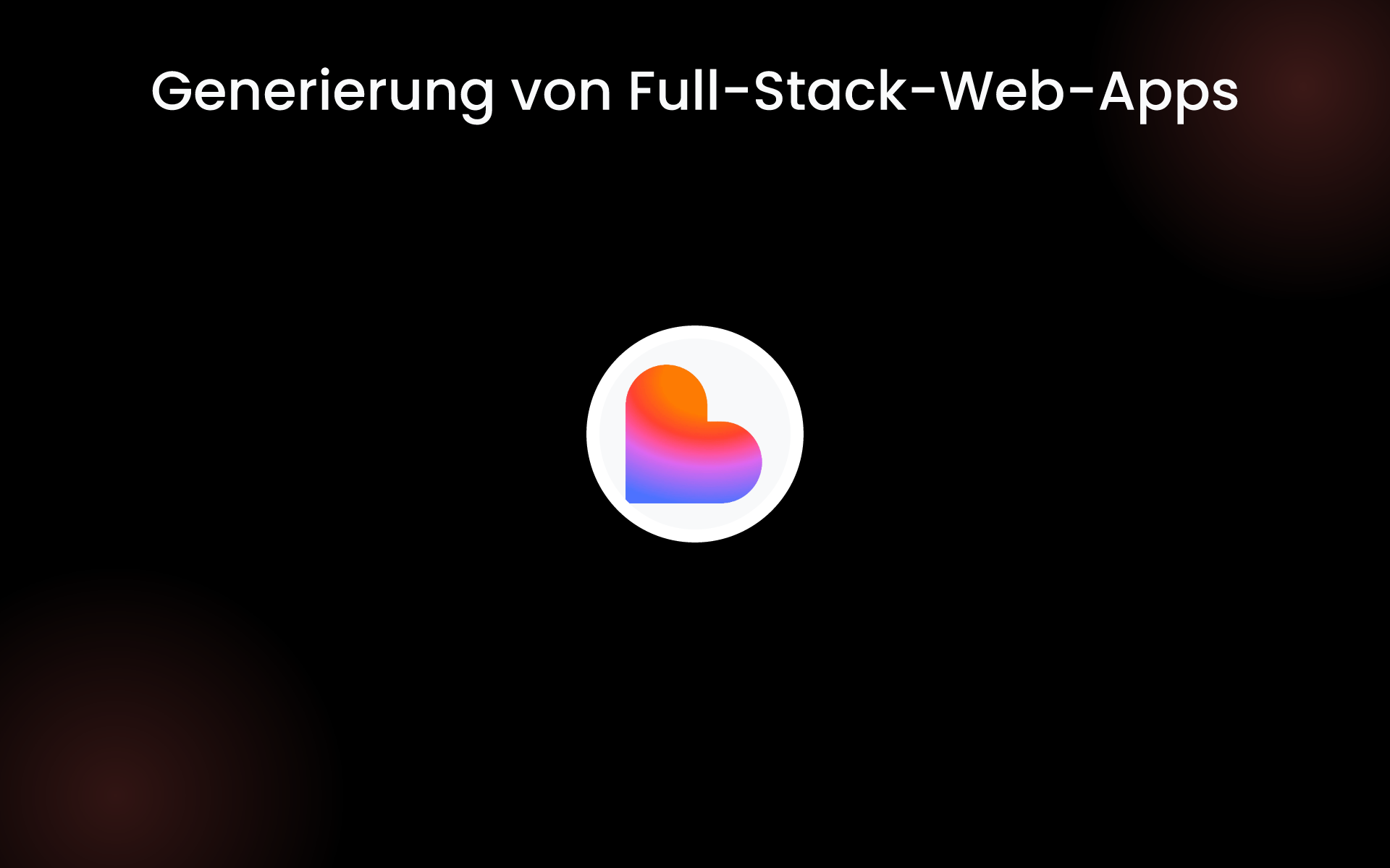 Generierung von Full-Stack-Web-Apps tools Generierung von Full-Stack-Web-Apps tools