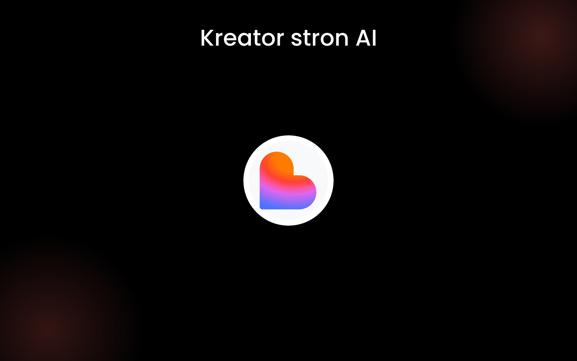 Kreator stron AI tools