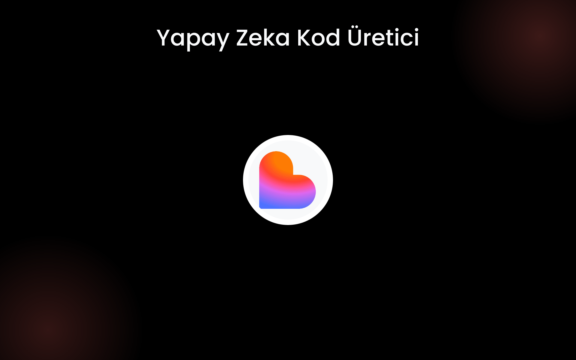 Yapay Zeka Kod Üretici tools