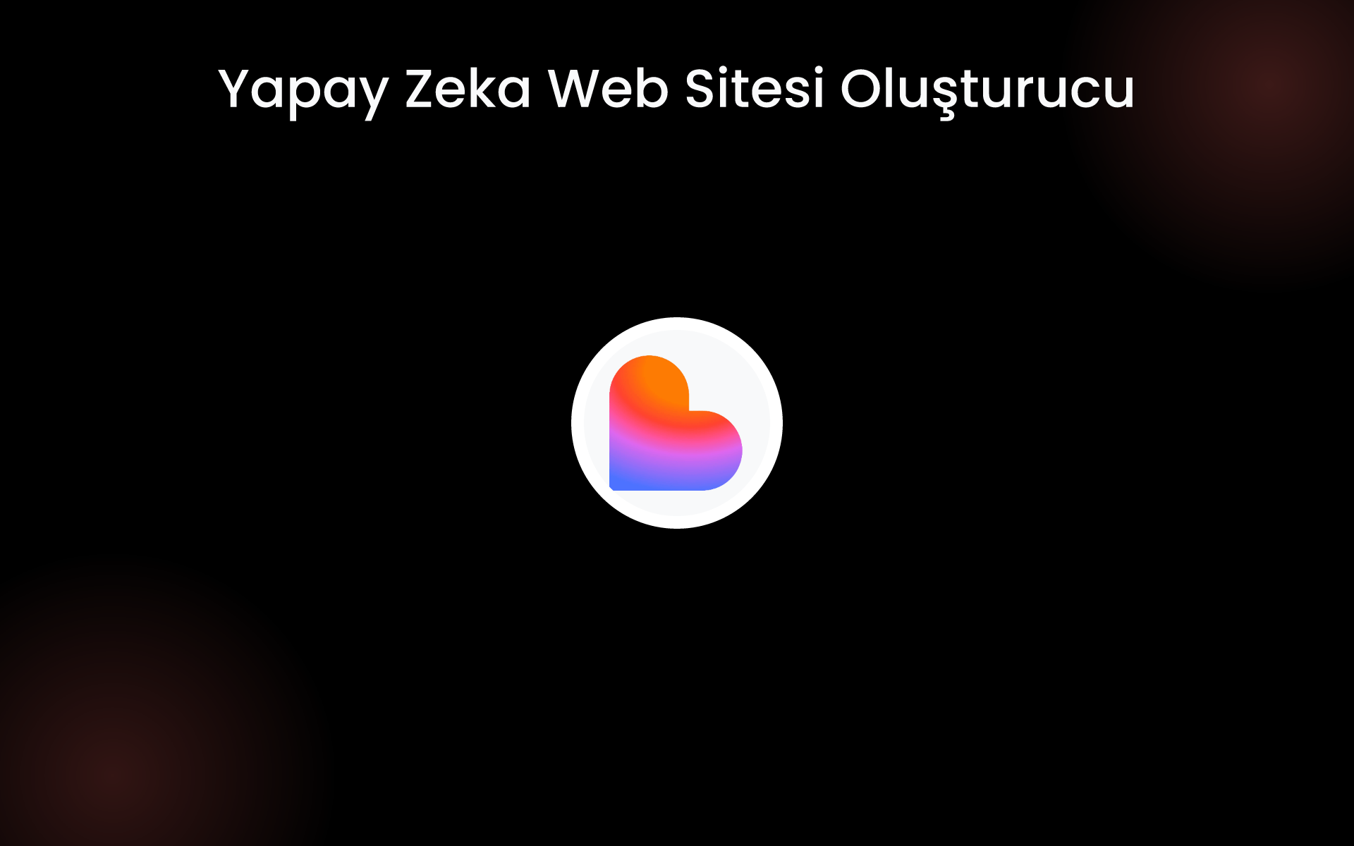 Yapay Zeka Web Sitesi Oluşturucu tools Yapay Zeka Web Sitesi Oluşturucu tools