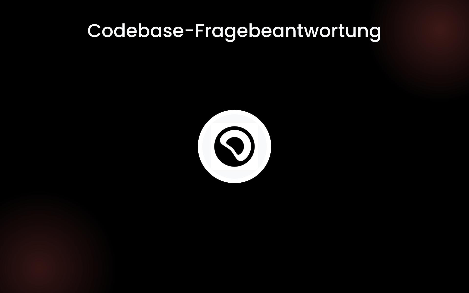 Codebase-Fragebeantwortung tools Codebase-Fragebeantwortung tools