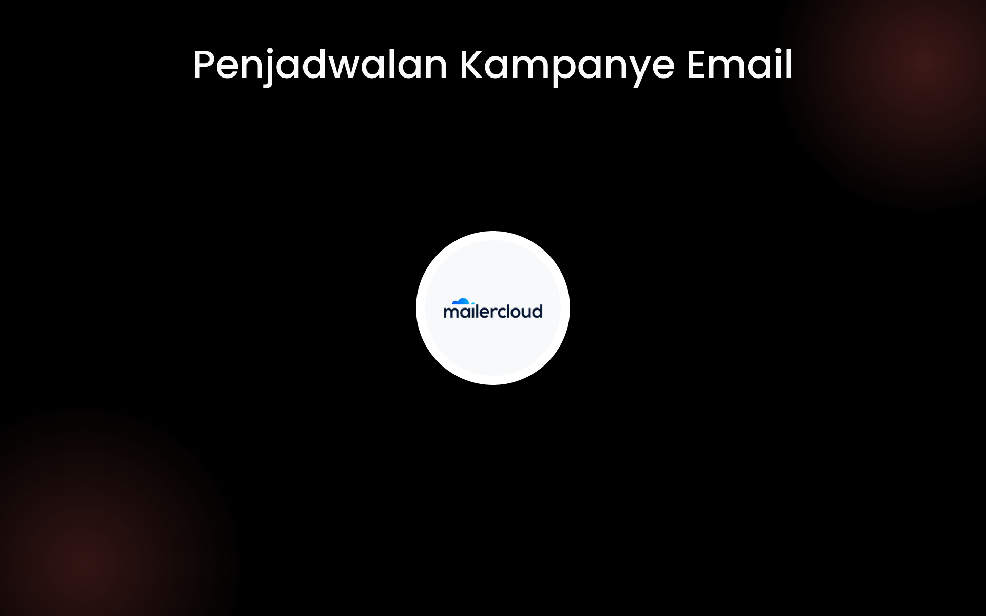 Penjadwalan Kampanye Email tools