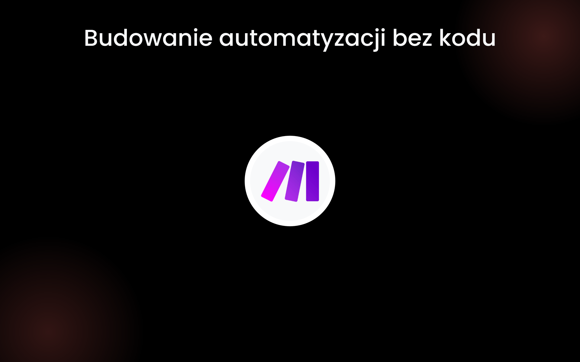 Budowanie automatyzacji bez kodu tools