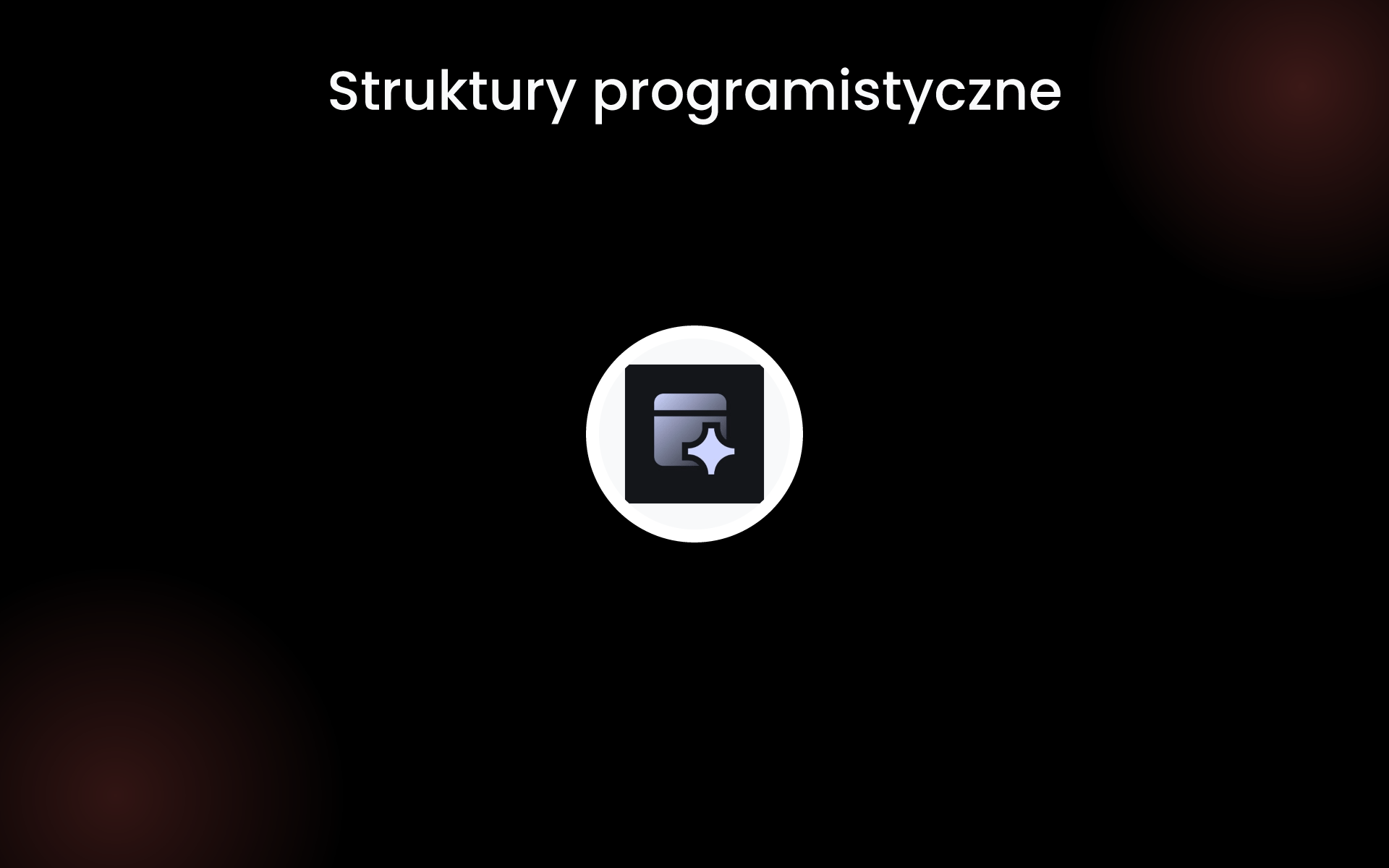 Struktury programistyczne tools