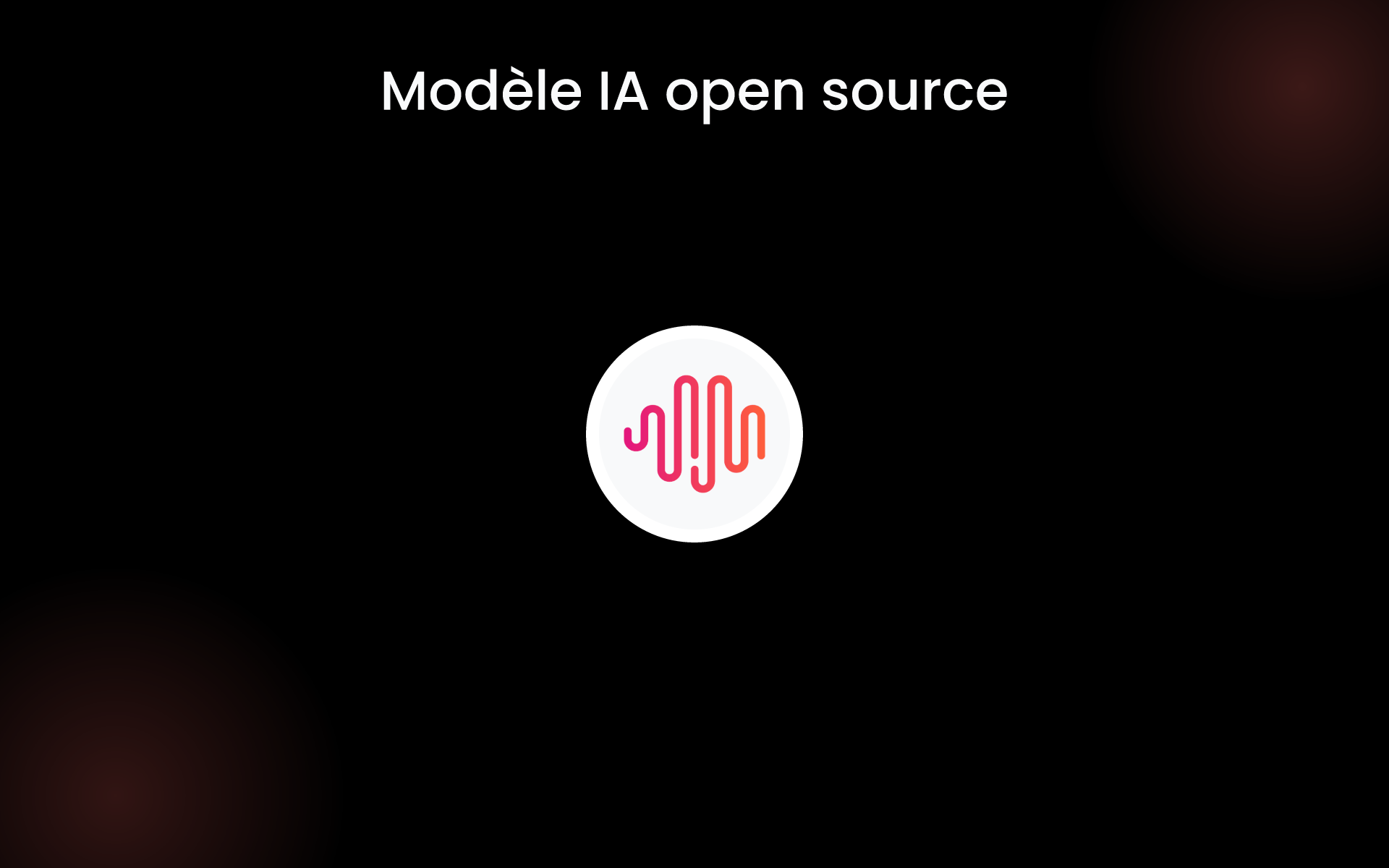 Modèle IA open source tools
