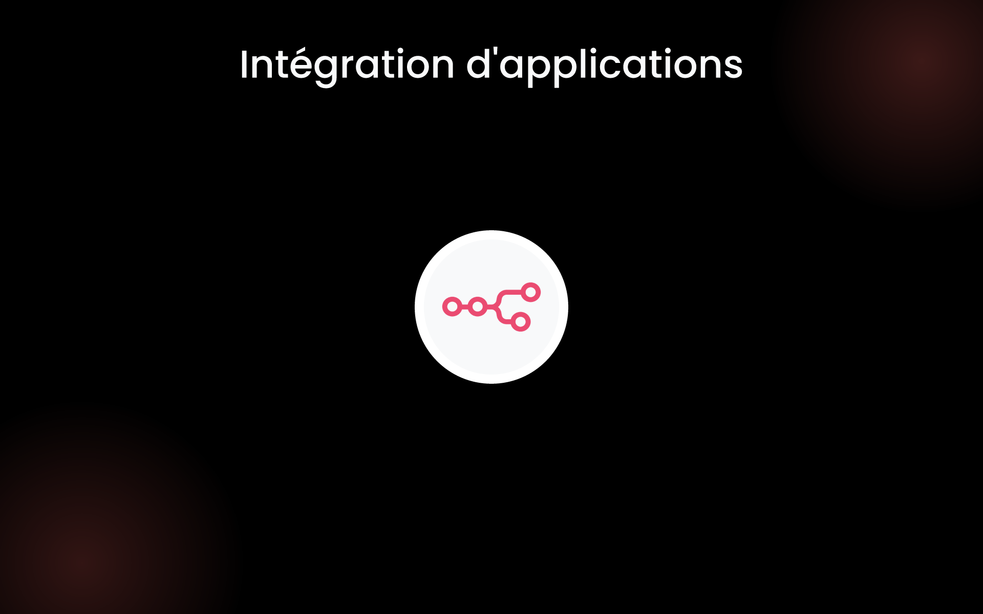 Intégration d'applications tools Intégration d'applications tools