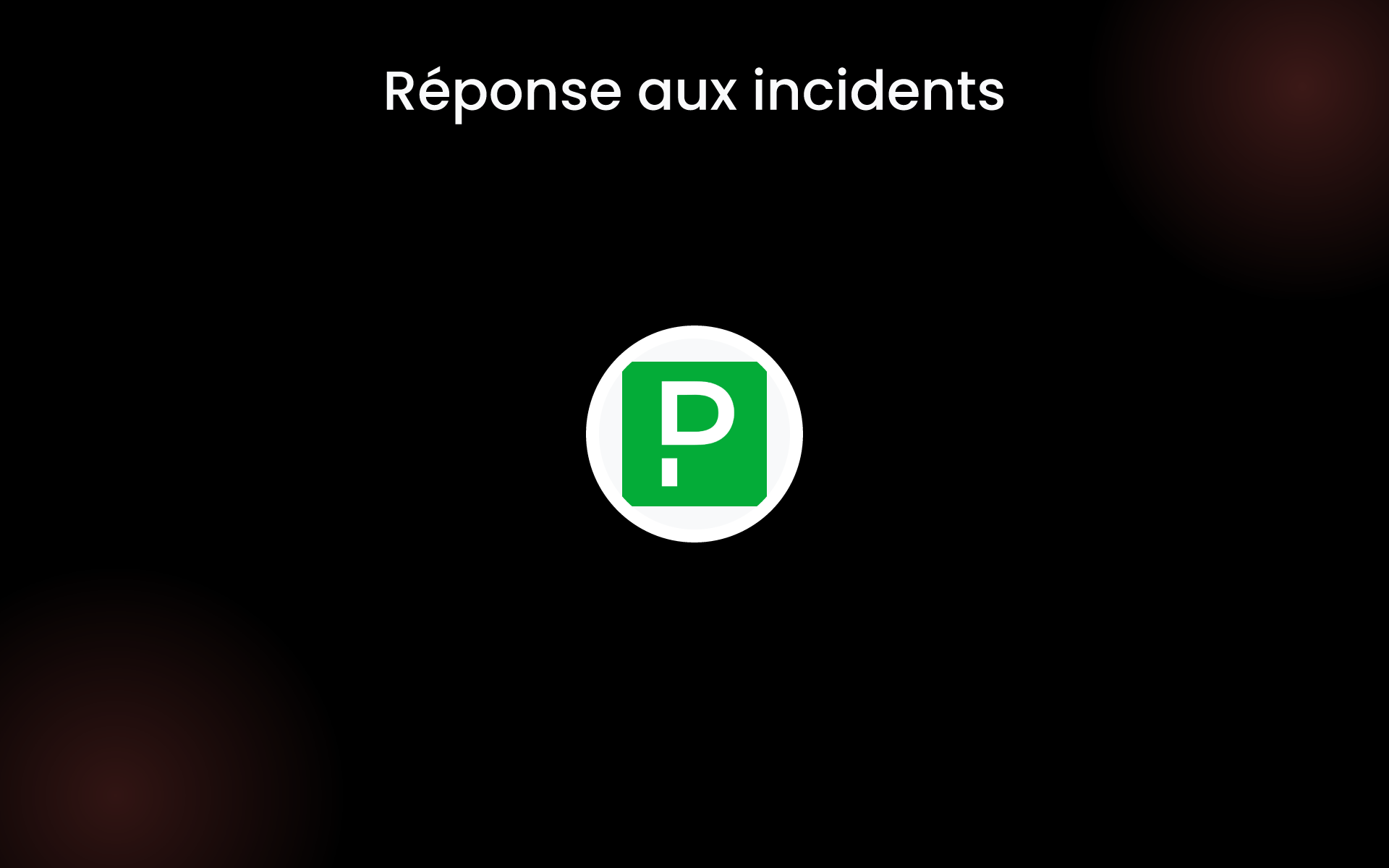 Réponse aux incidents tools Réponse aux incidents tools