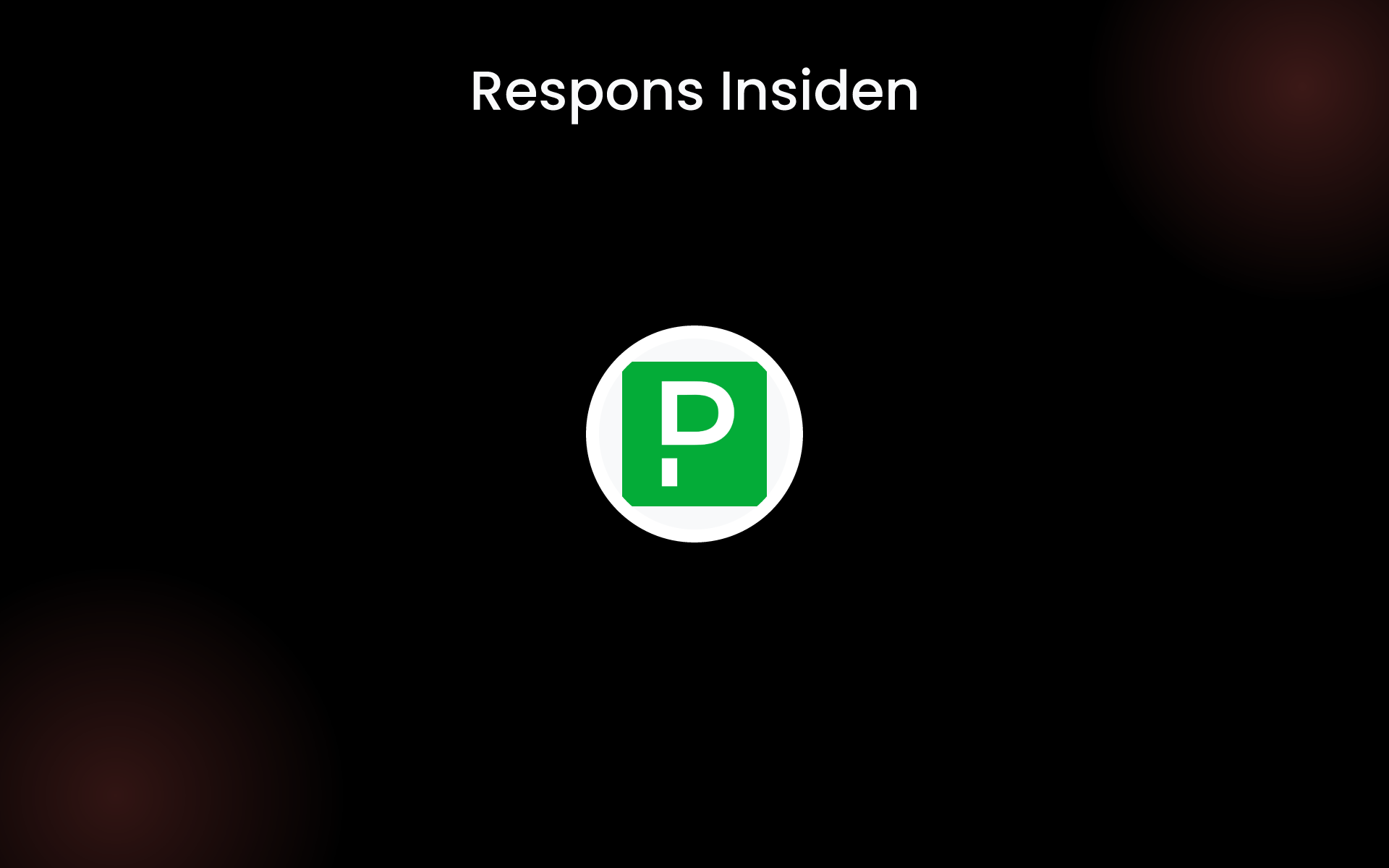 Respons Insiden tools