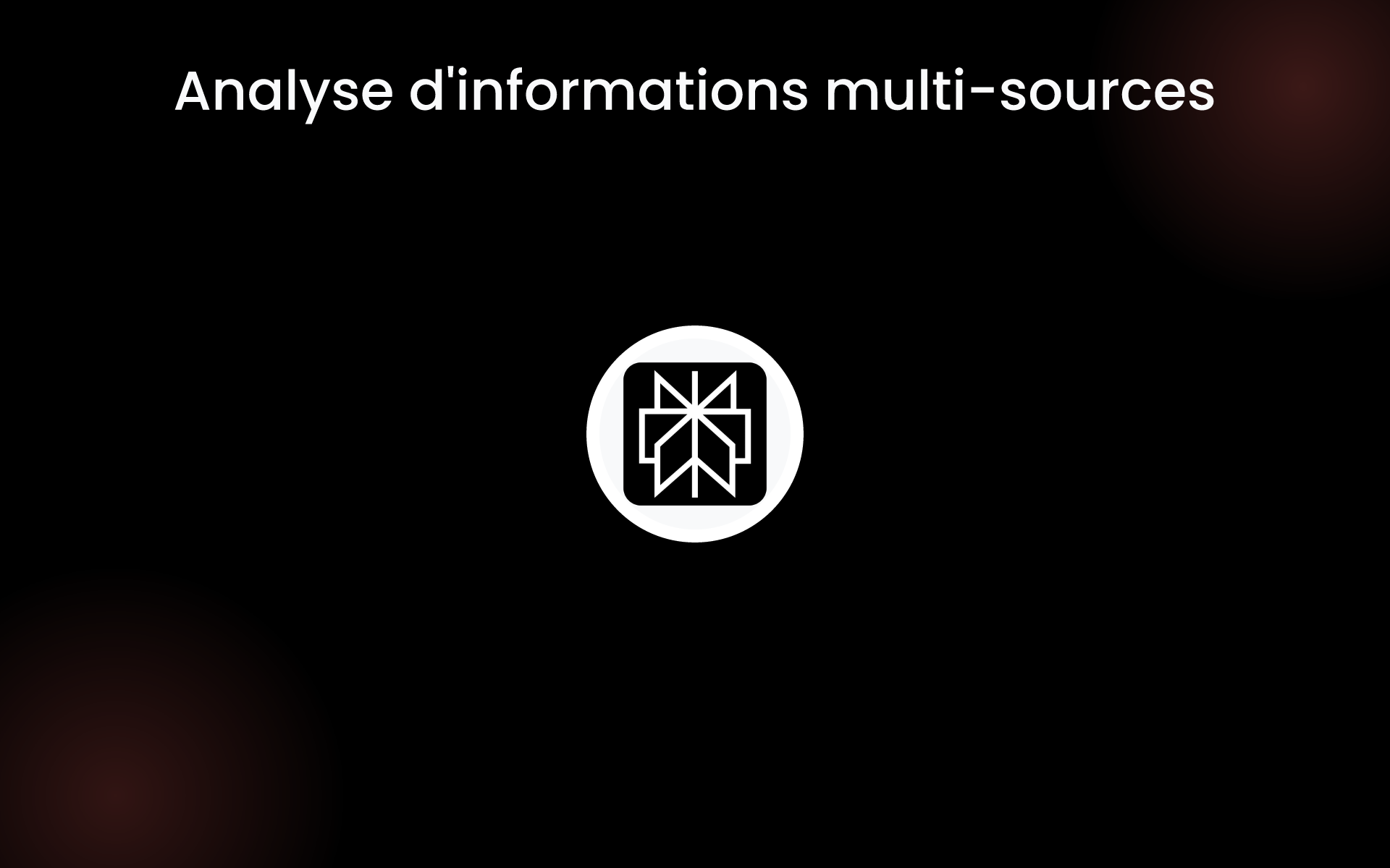 Analyse d'informations multi-sources tools