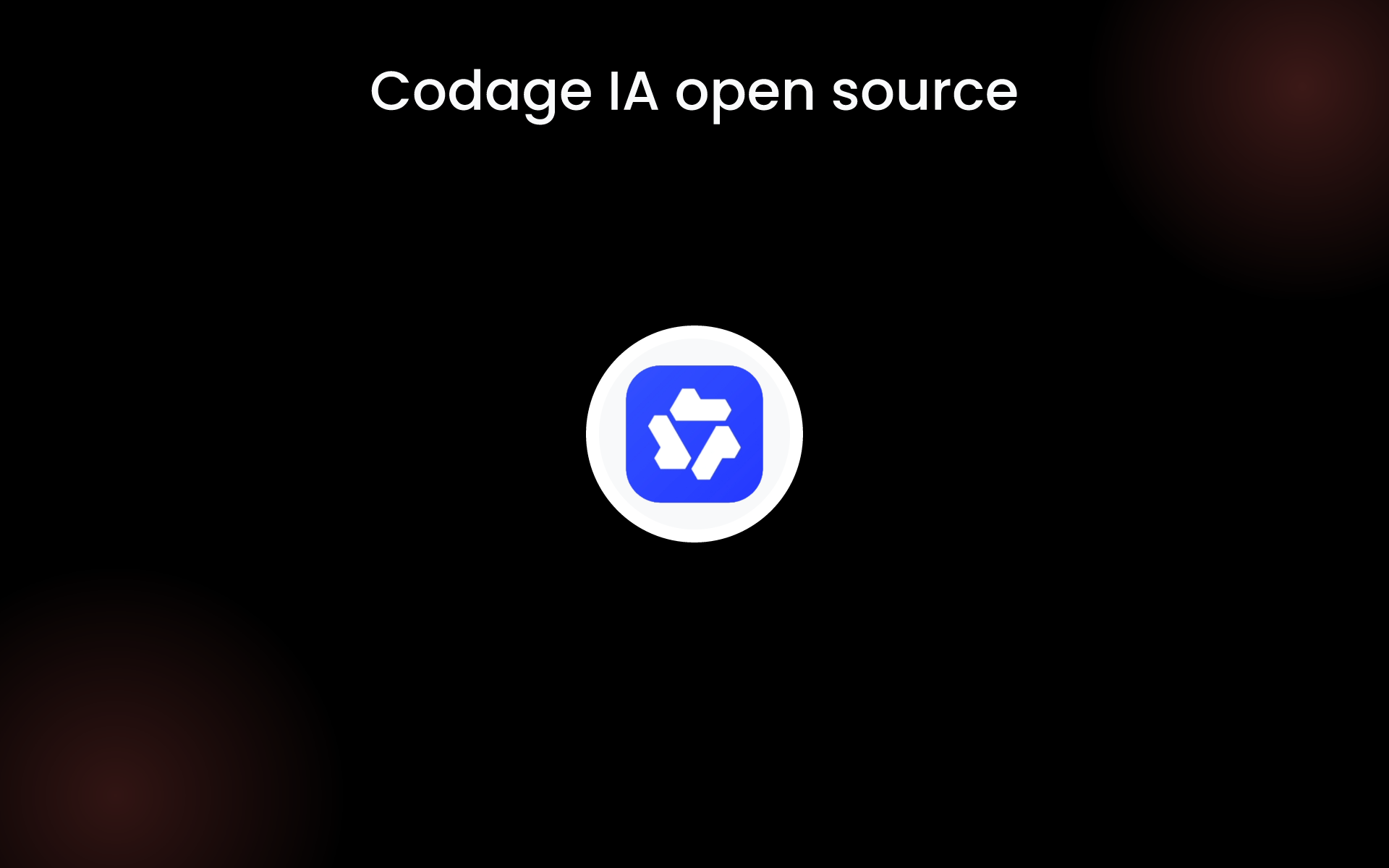 Codage IA open source tools Codage IA open source tools