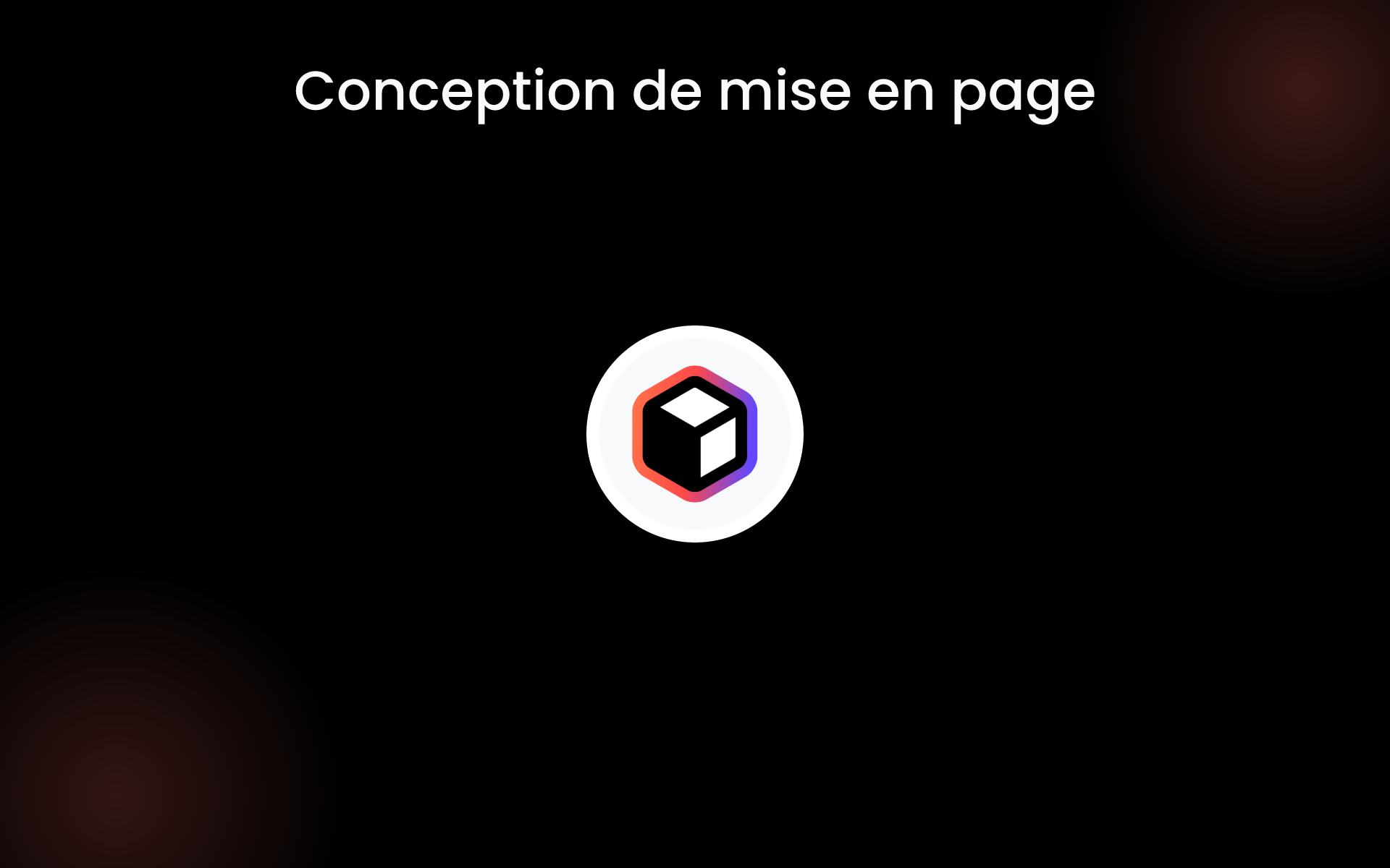 Conception de mise en page tools