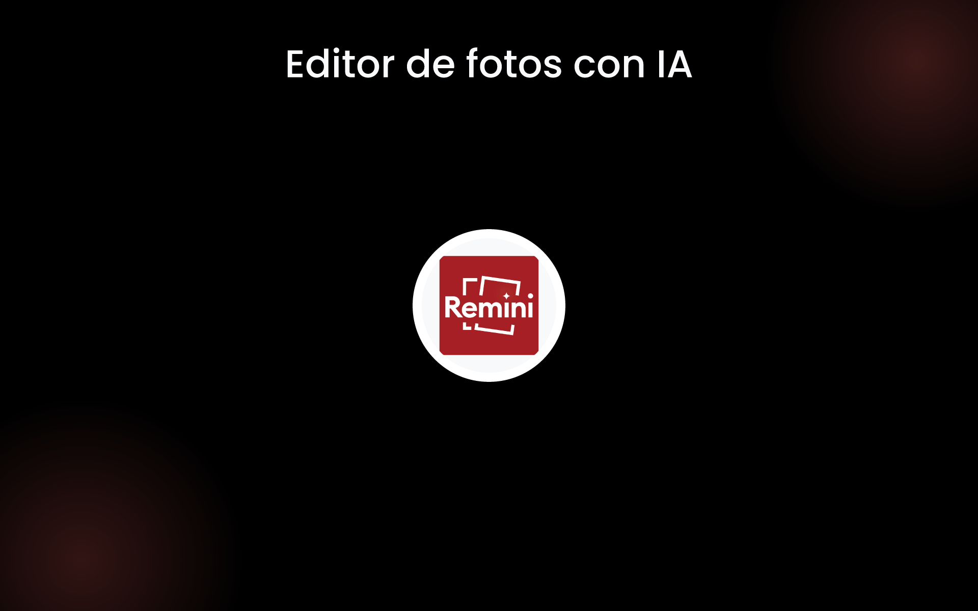 Editor de fotos con IA tools Editor de fotos con IA tools