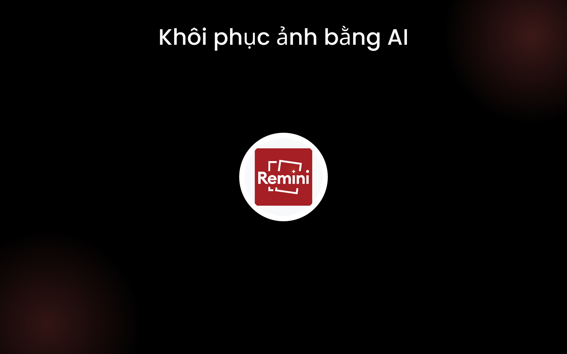 Khôi phục ảnh bằng AI tools