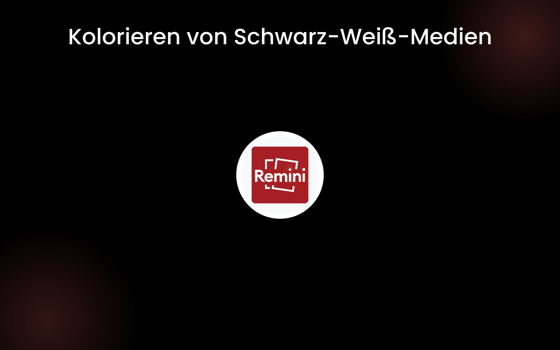 Kolorieren von Schwarz-Weiß-Medien tools