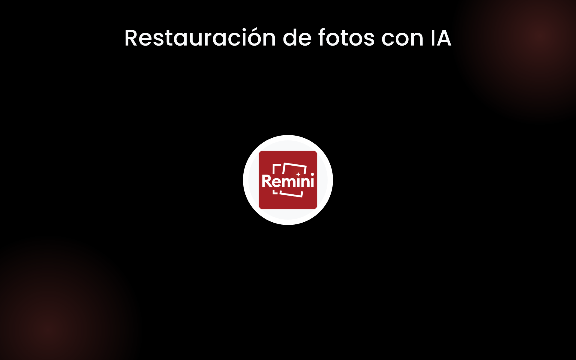 Restauración de fotos con IA tools