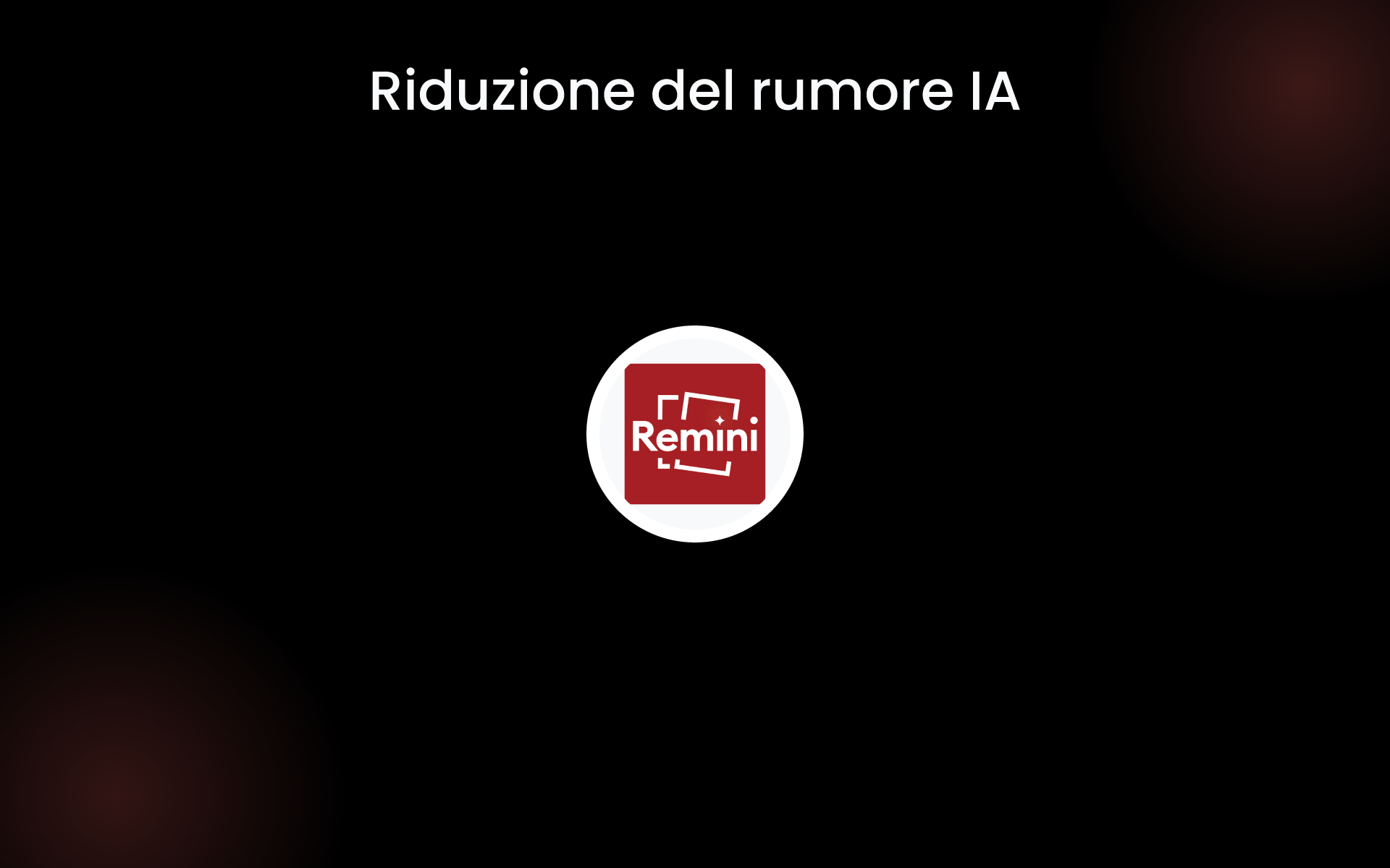 Riduzione del rumore IA tools