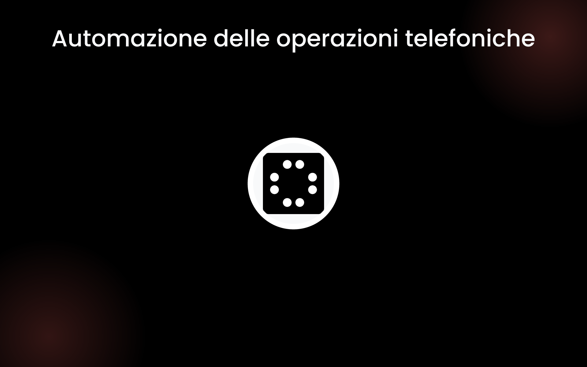 Automazione delle operazioni telefoniche tools