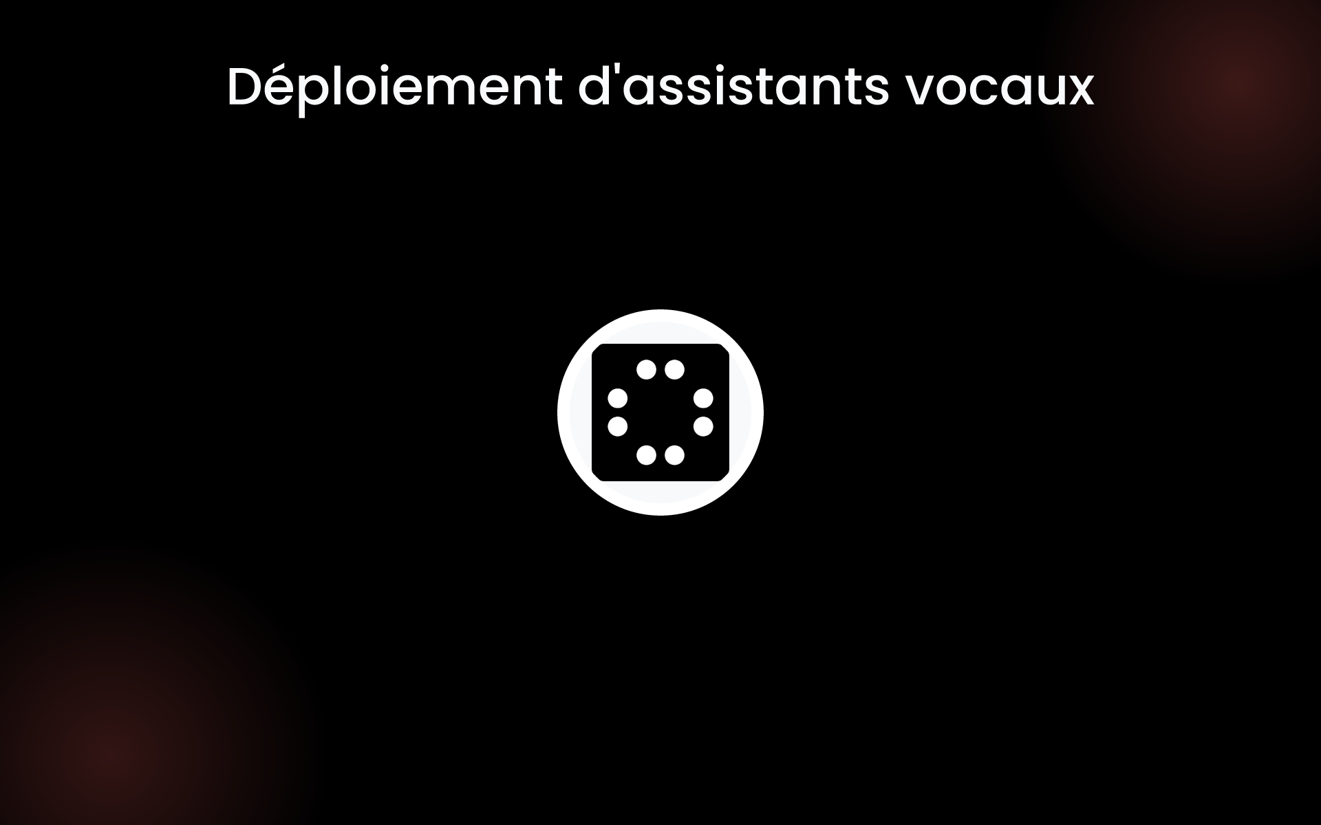 Déploiement d'assistants vocaux tools