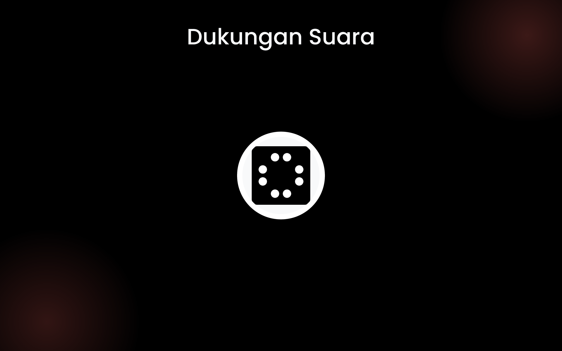 Dukungan Suara tools
