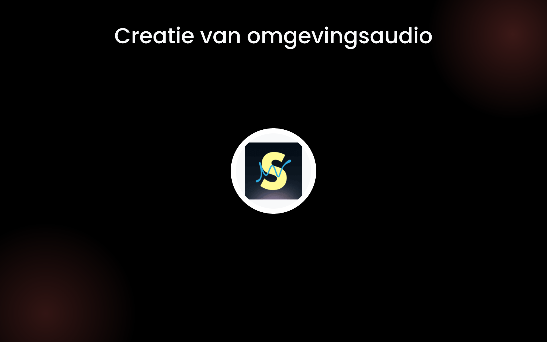 Creatie van omgevingsaudio tools