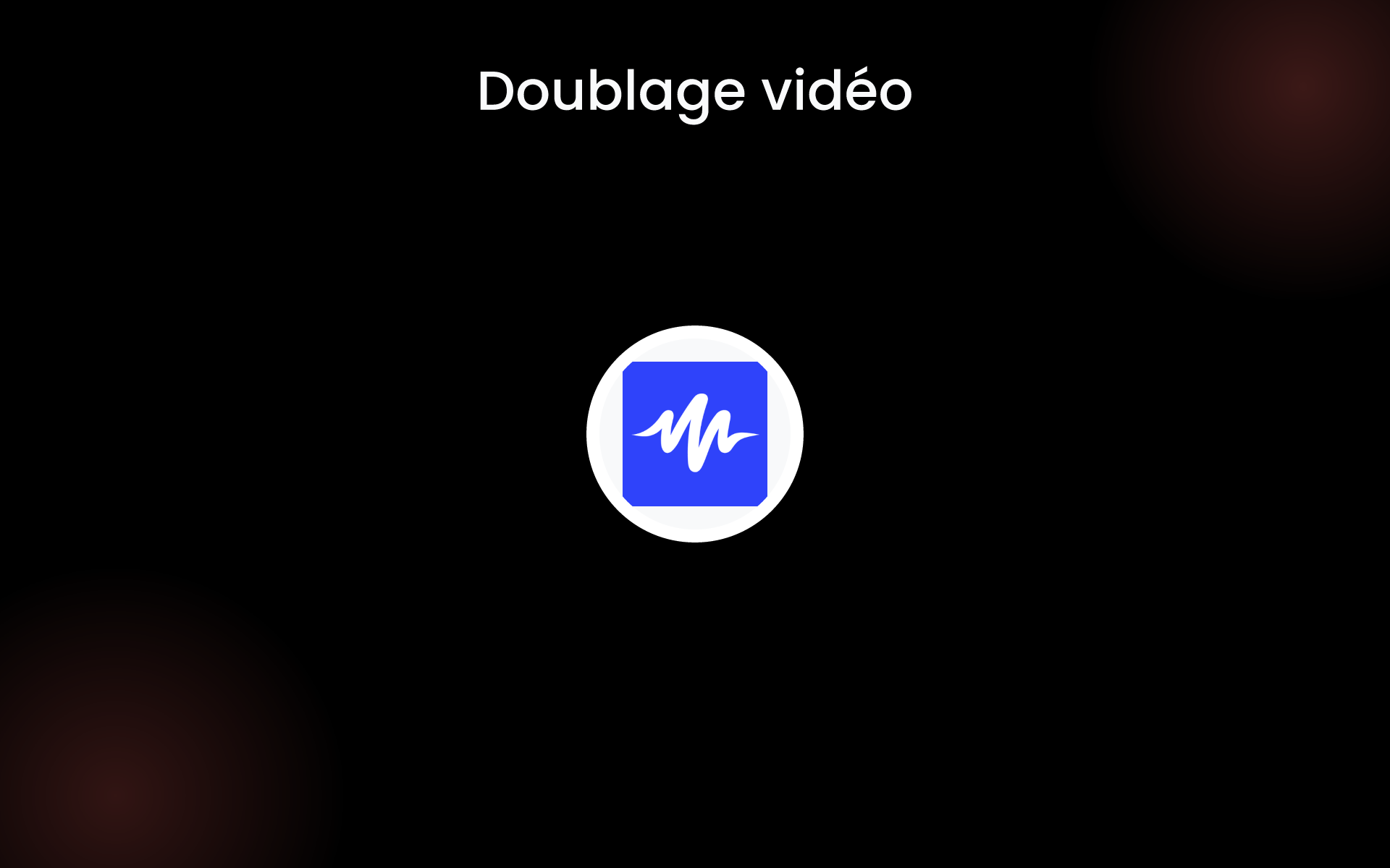 Doublage vidéo tools
