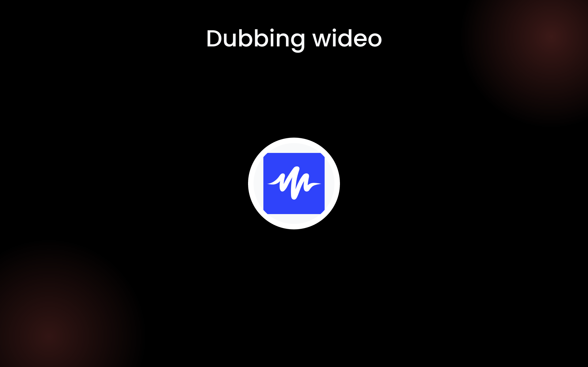 Dubbing wideo tools Dubbing wideo tools